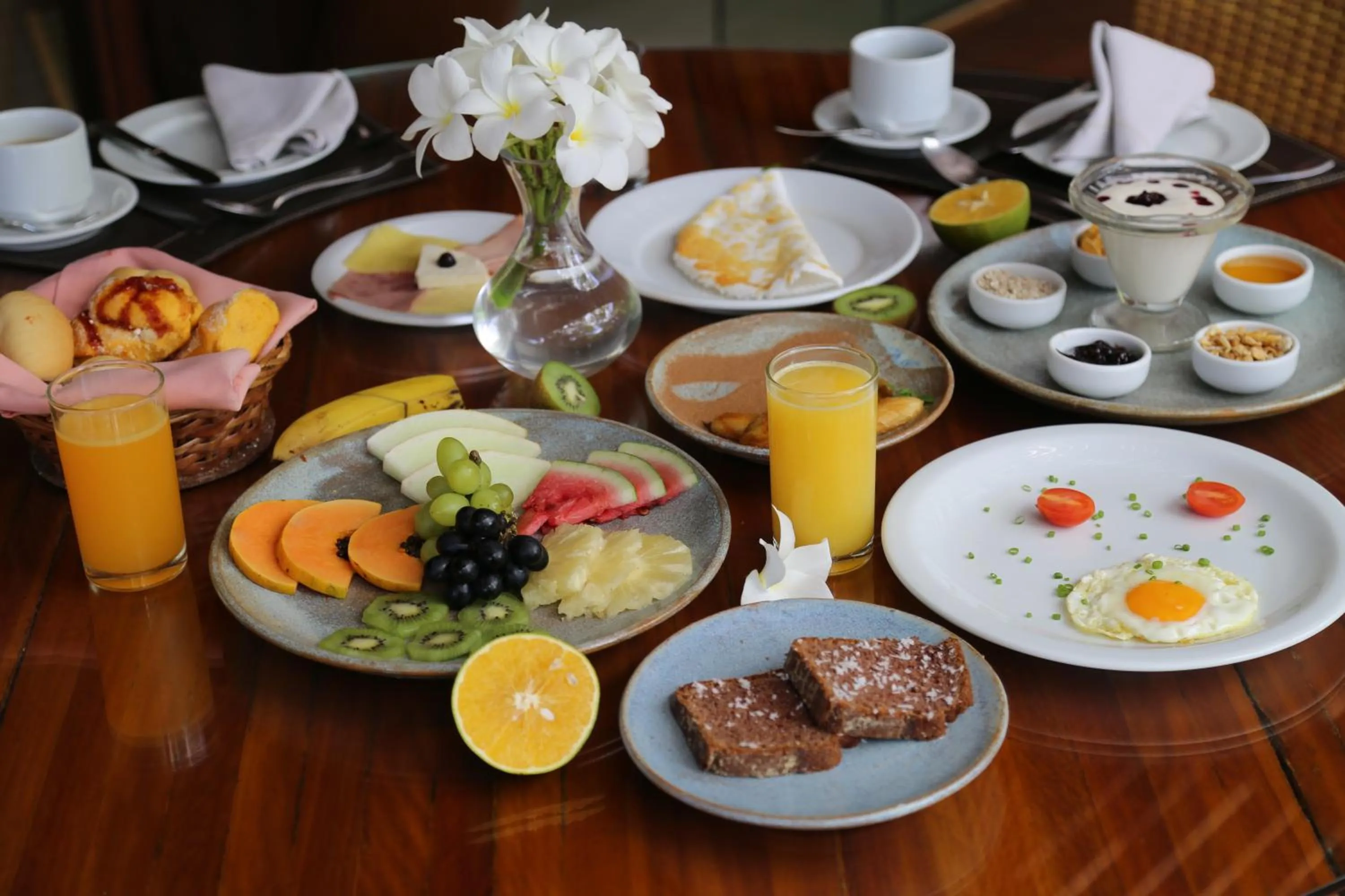 Food and drinks in Pousada Triboju