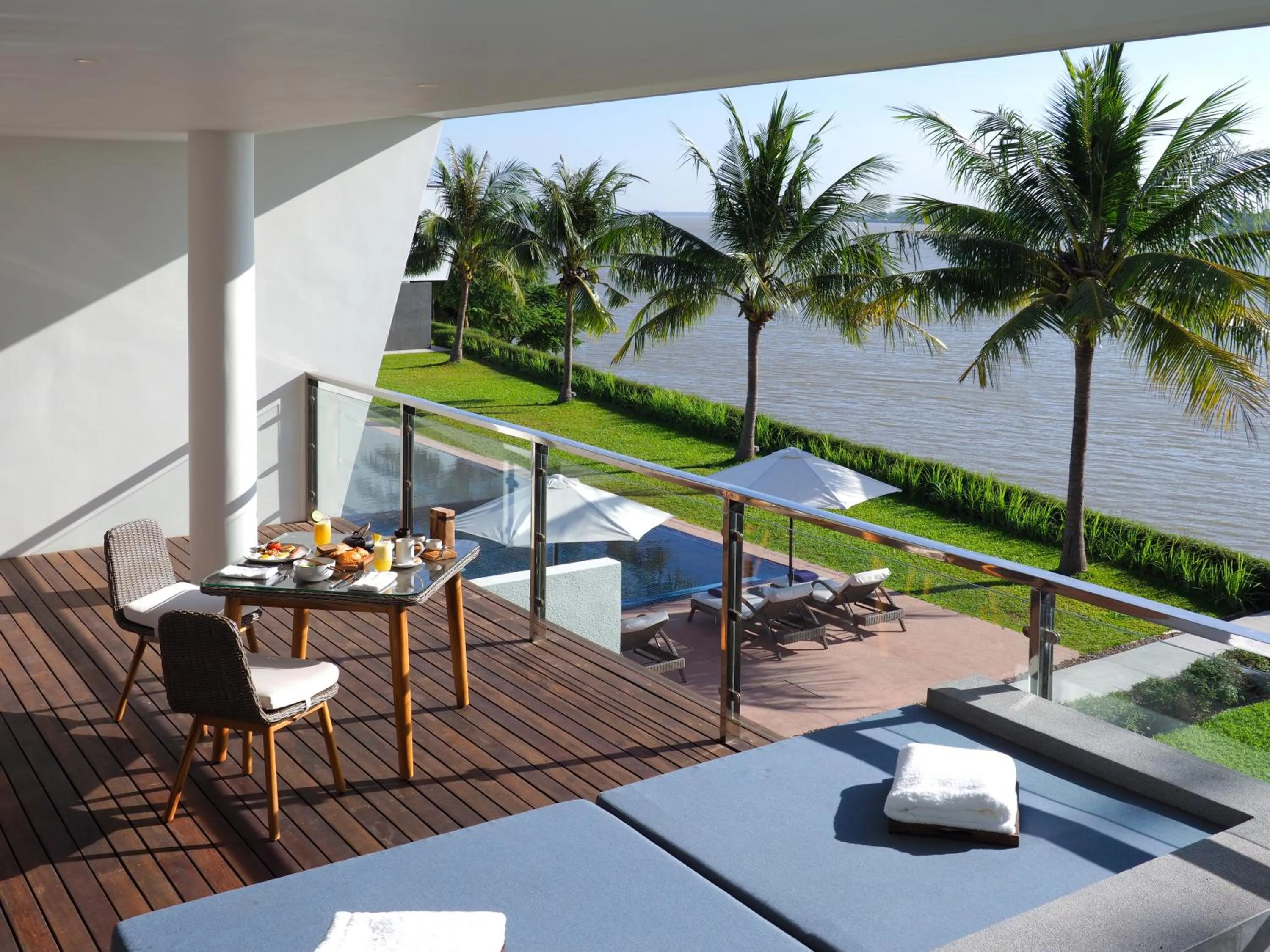 River view in The Bale Phnom Penh by LifestyleRetreats