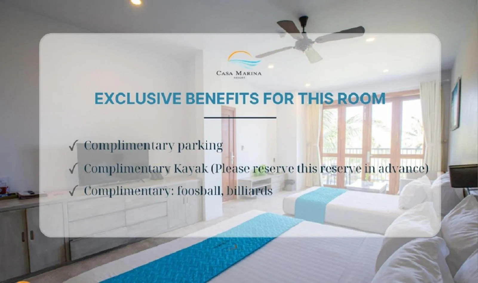 Bedroom, Bed in Casa Marina Resort