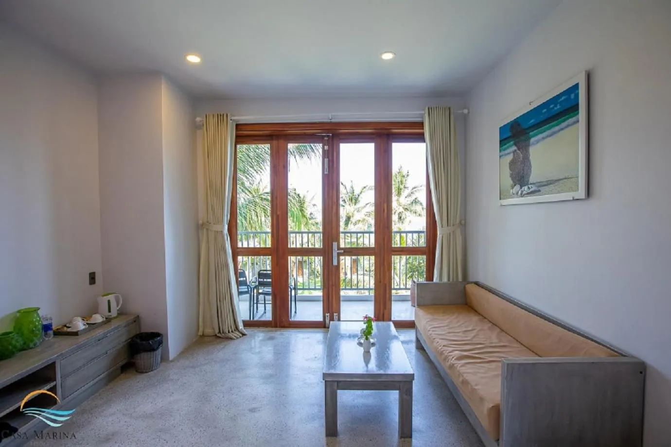 Seating area in Casa Marina Resort