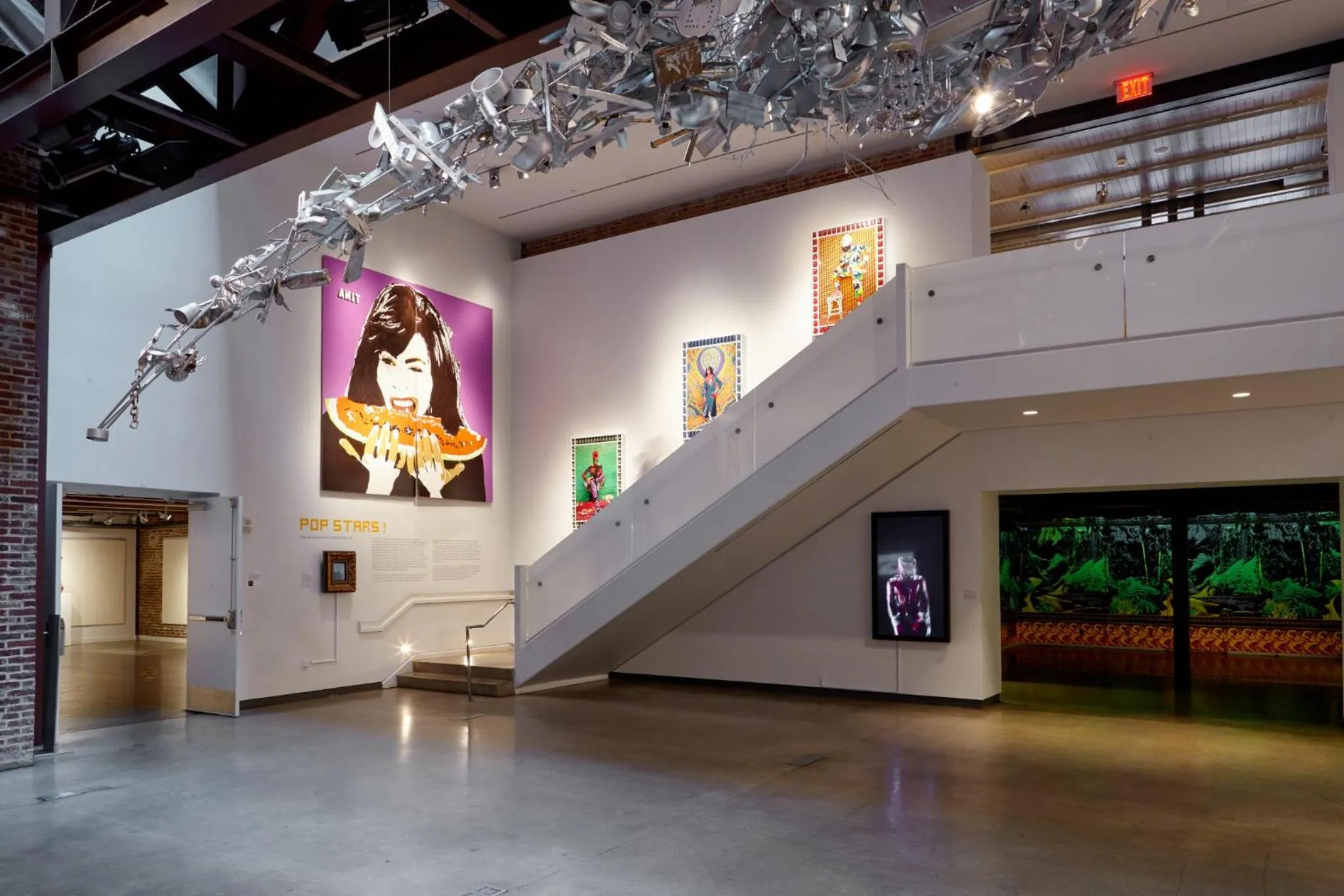 Property building in 21c Museum Hotel Louisville