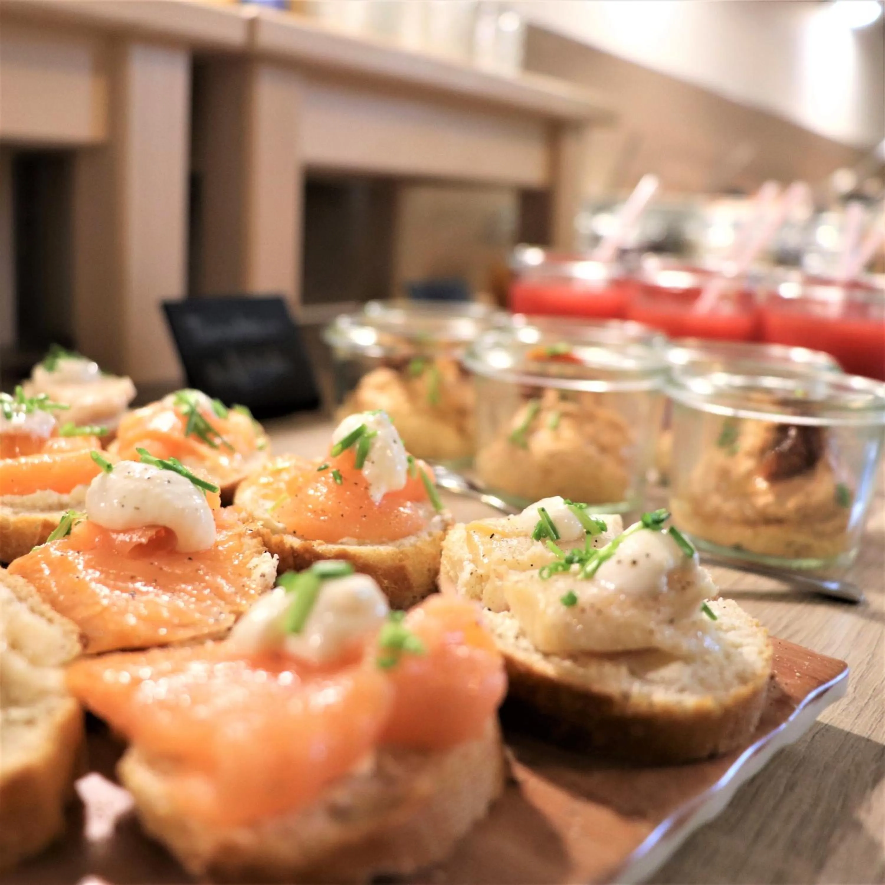 Food close-up in Hotel Garni Möwe am See