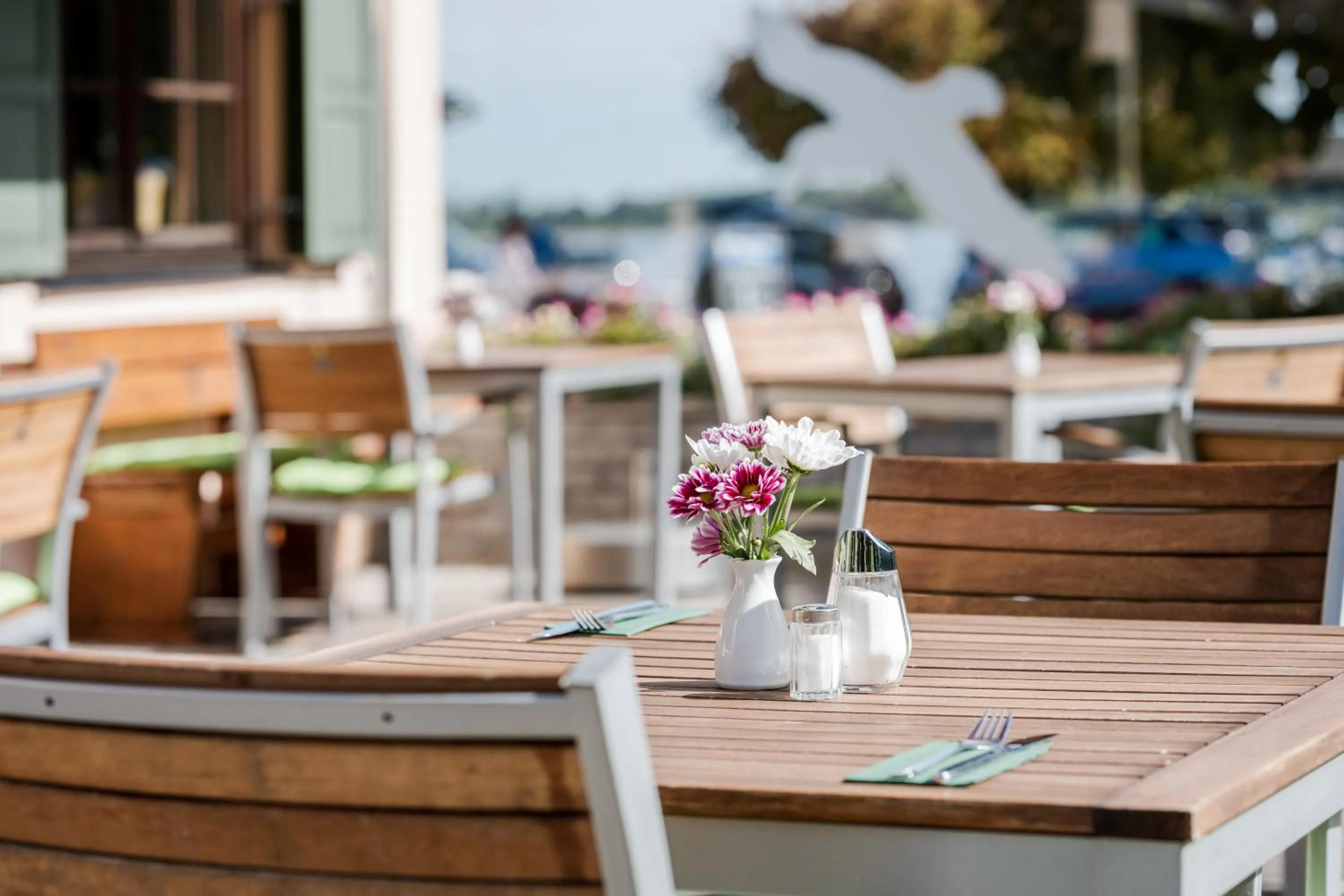 Garden in Hotel Garni Möwe am See