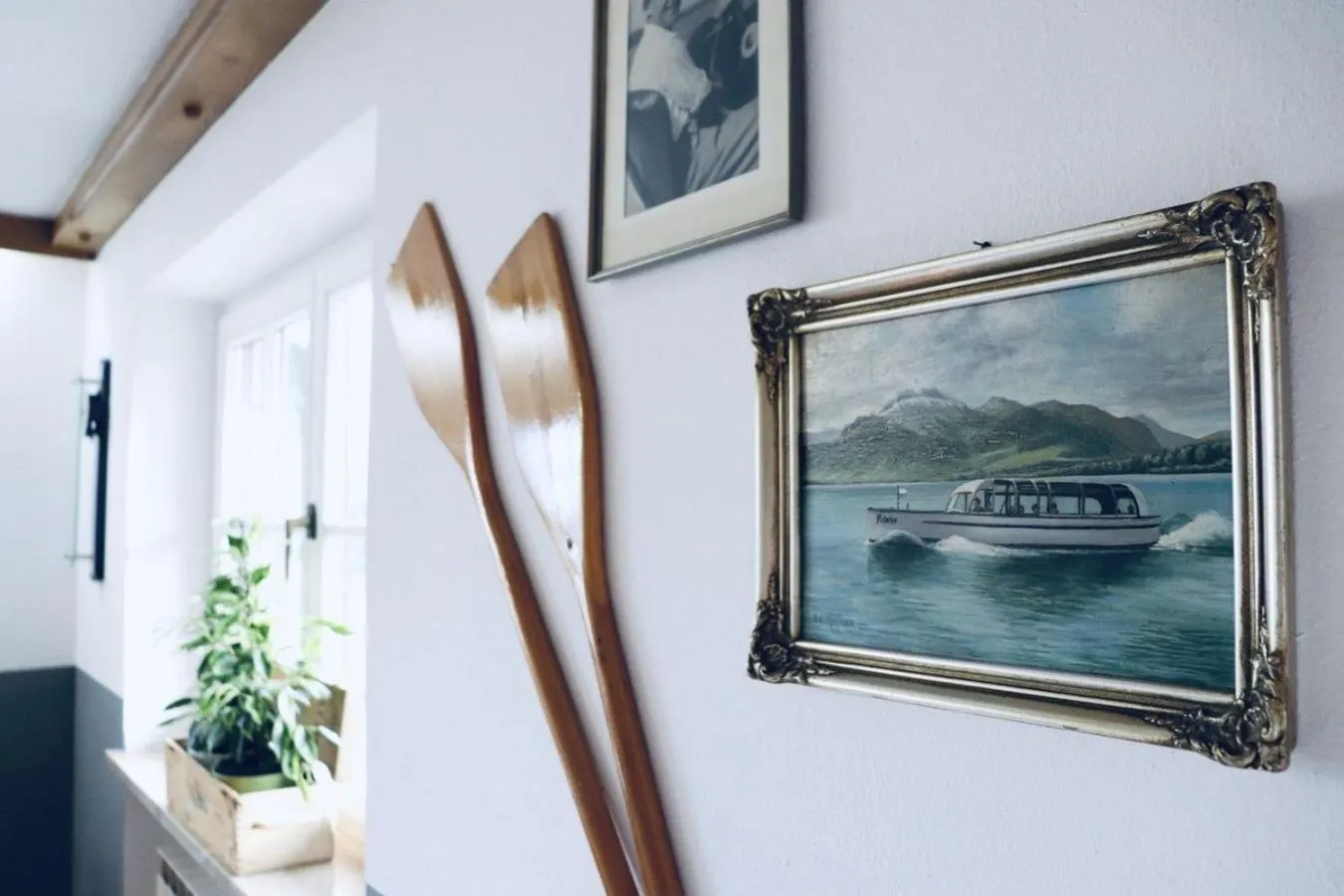 Decorative detail in Hotel Garni Möwe am See