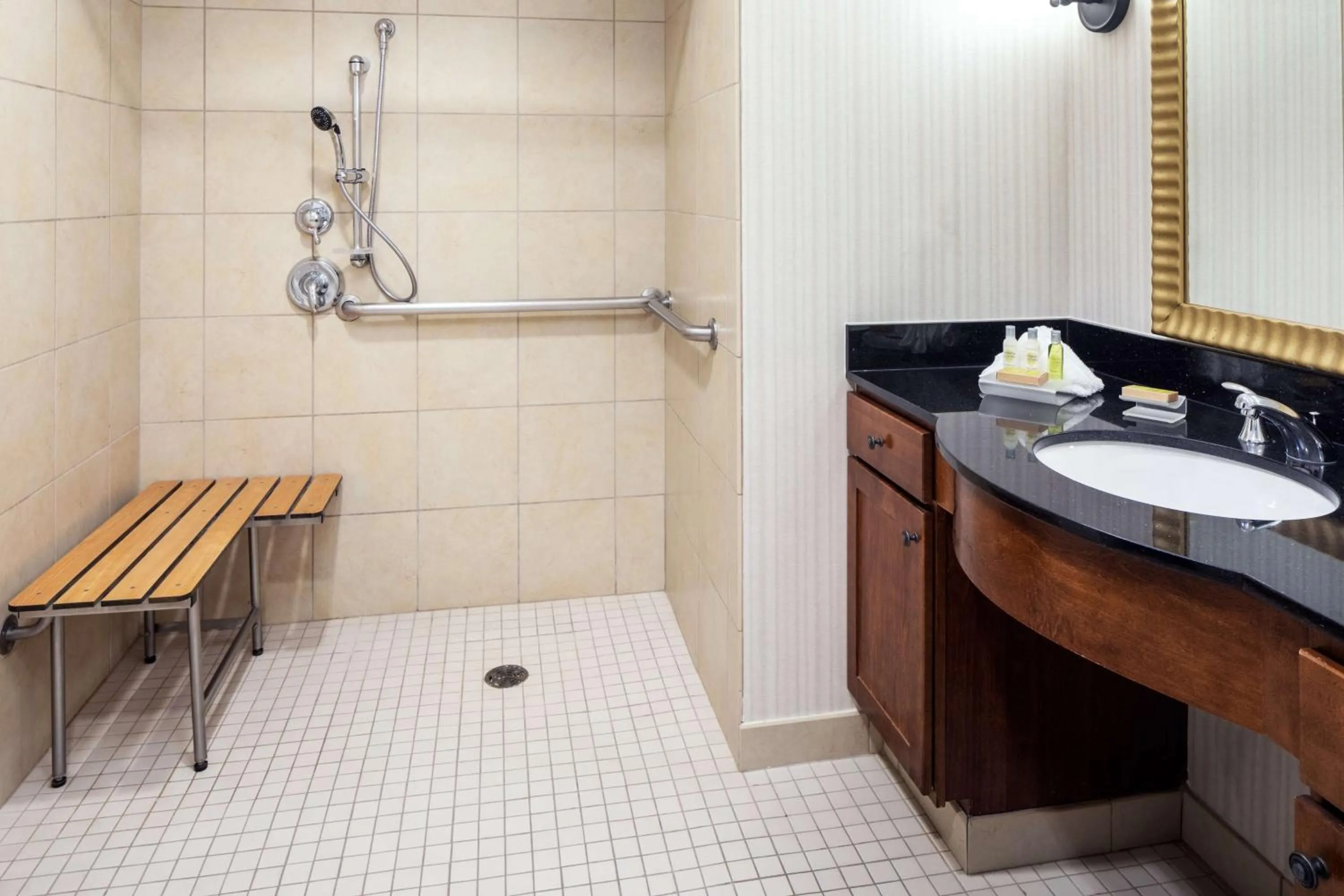 Bathroom in Homewood Suites by Hilton Rockville- Gaithersburg