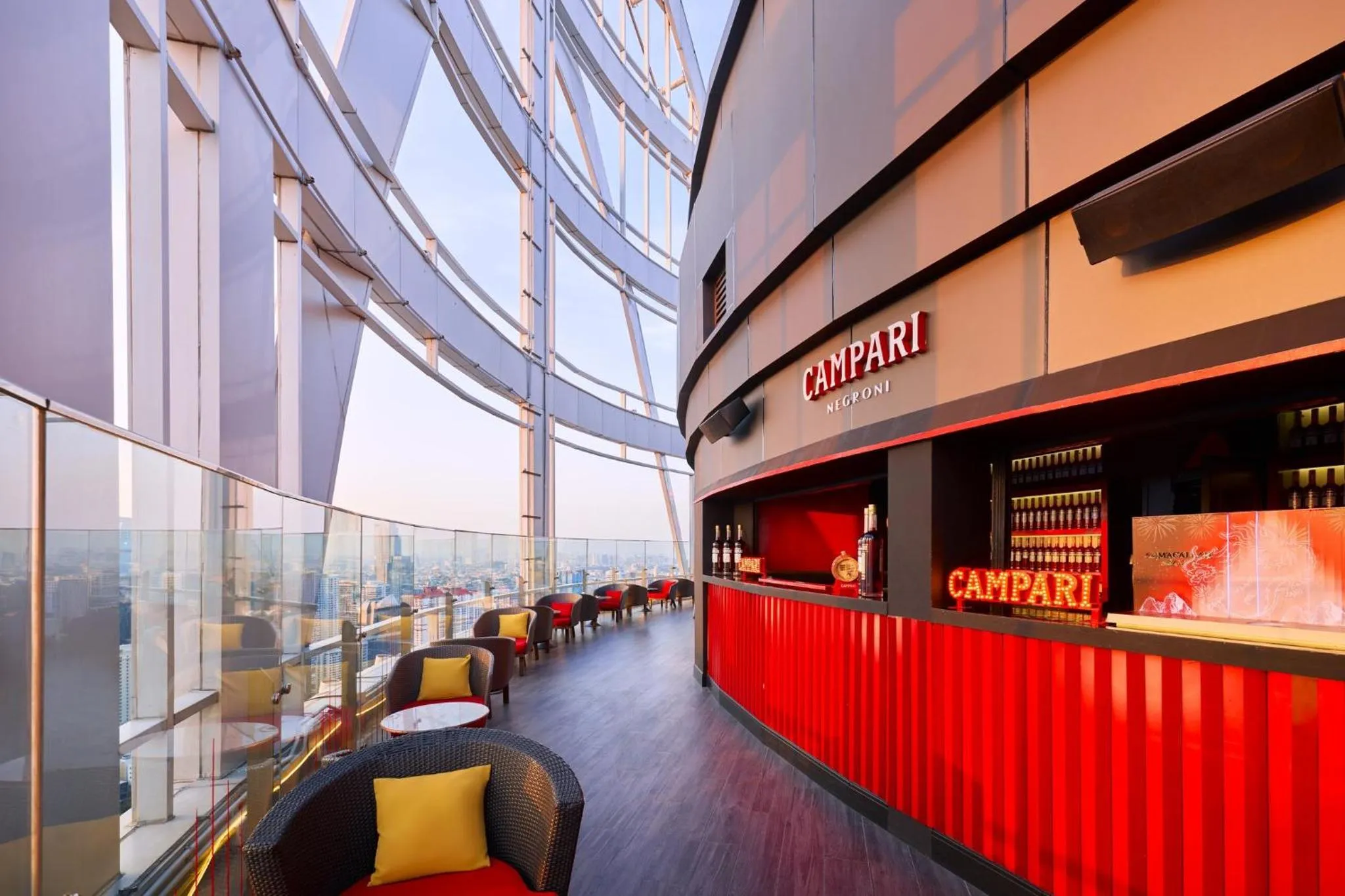 Lounge or bar in Centara Grand At CentralWorld