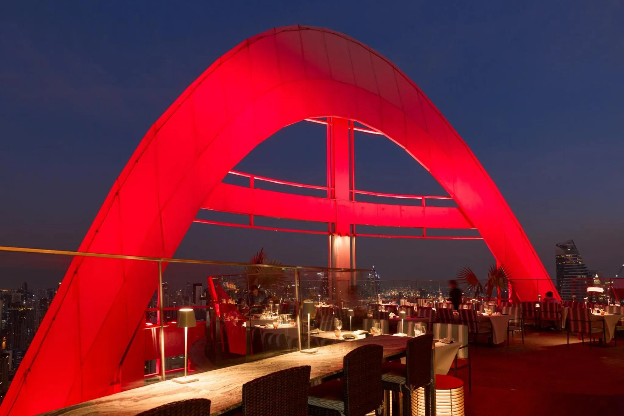 Lounge or bar in Centara Grand At CentralWorld