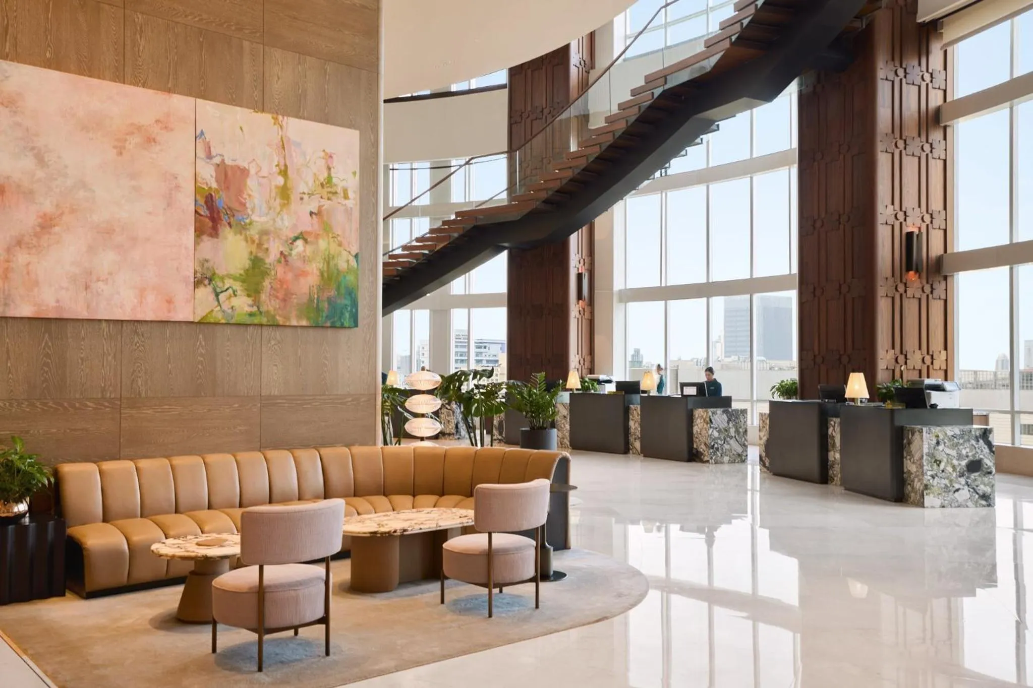 Lobby or reception in Centara Grand At CentralWorld