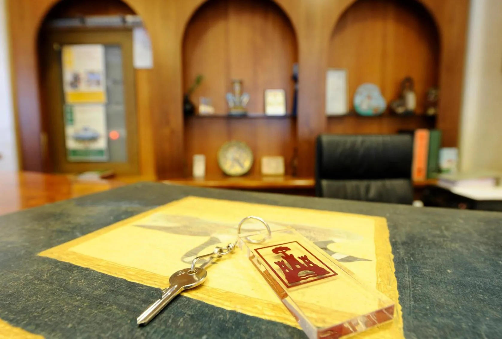 Lobby or reception in Hotel Trasimeno