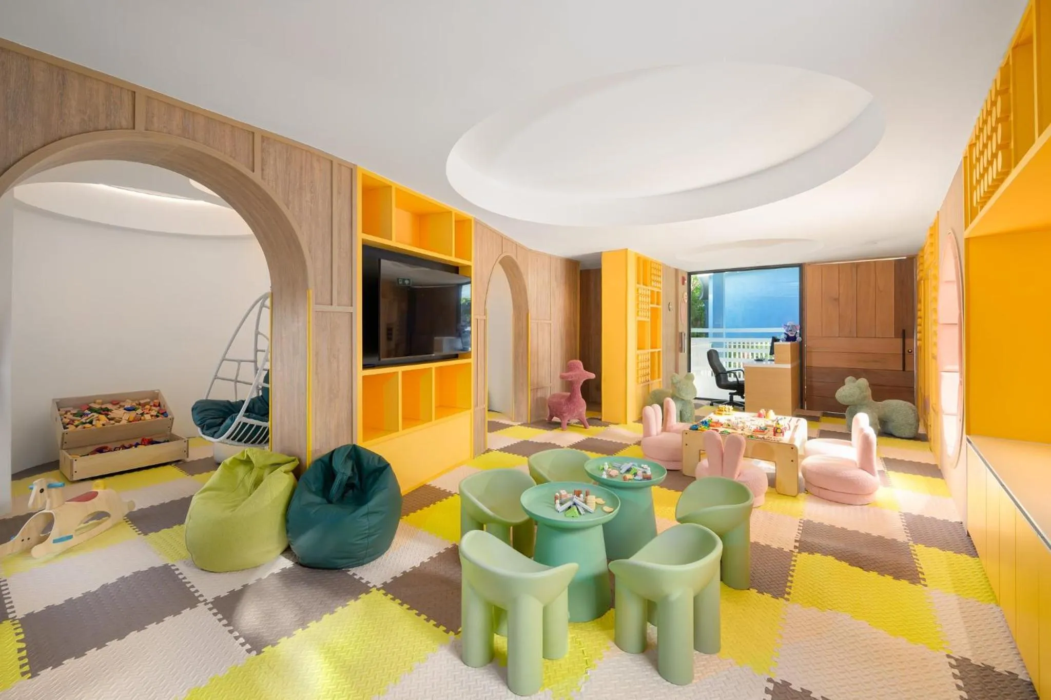 Children play ground in Centara Karon Resort Phuket