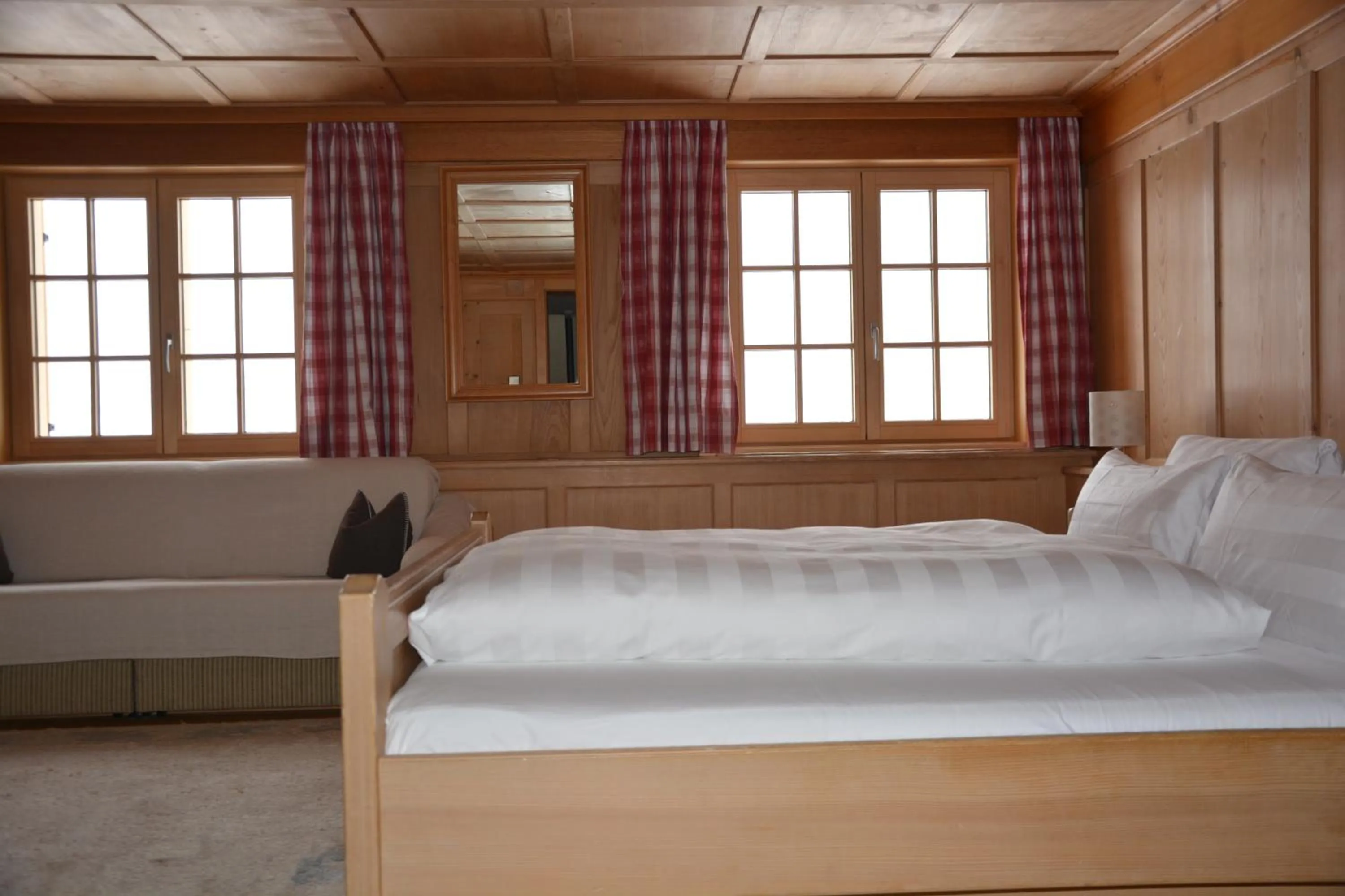 Bed in Hotel Tannahof