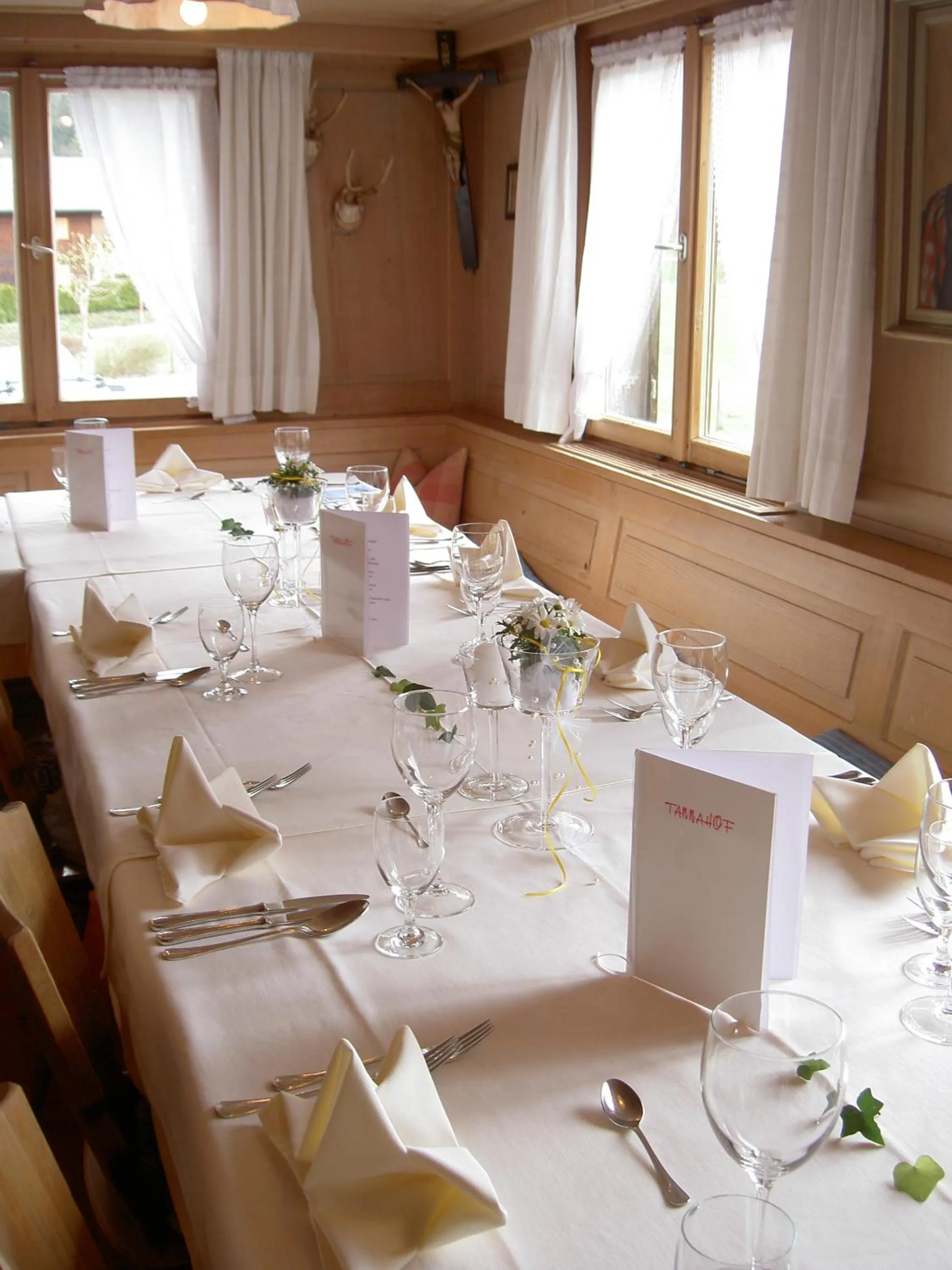 Restaurant/places to eat in Hotel Tannahof