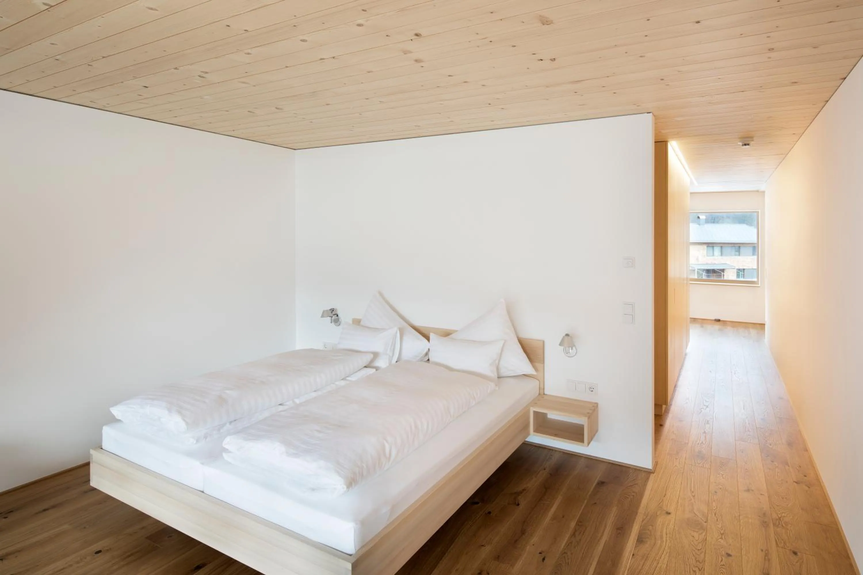 Bed in Hotel Tannahof