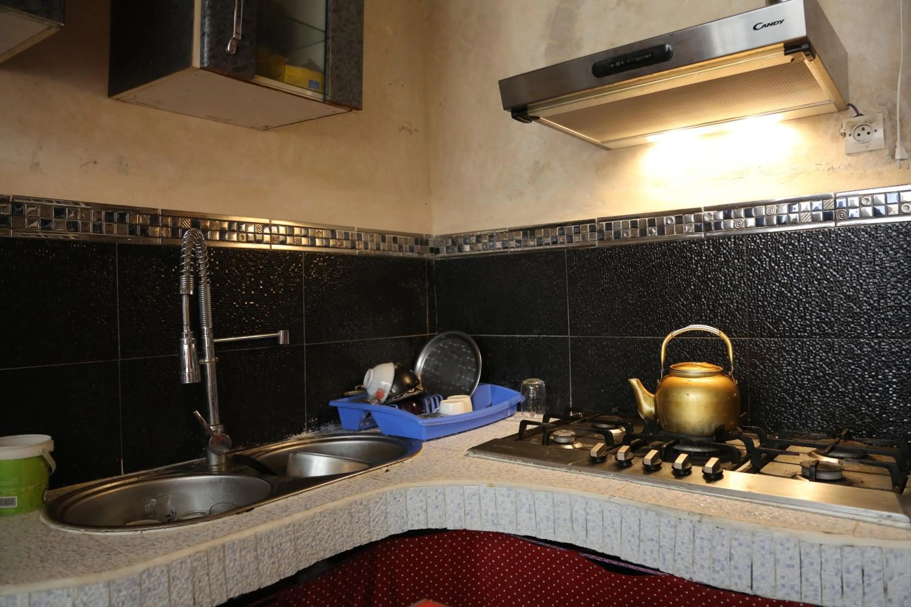 Kitchen or kitchenette in Essaouira Youth Hostel & Social Travel