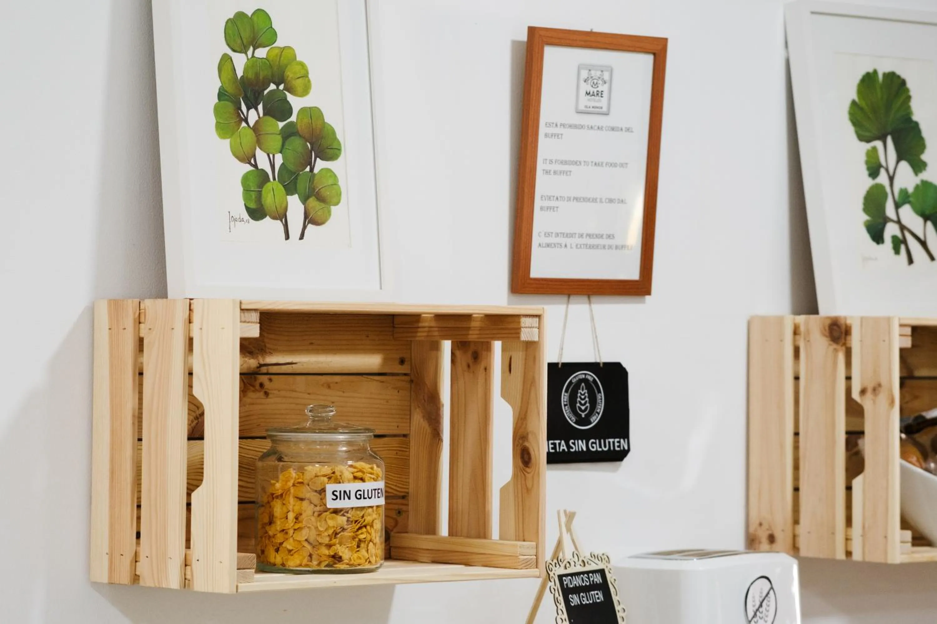 Breakfast in Hotel Isla Menor