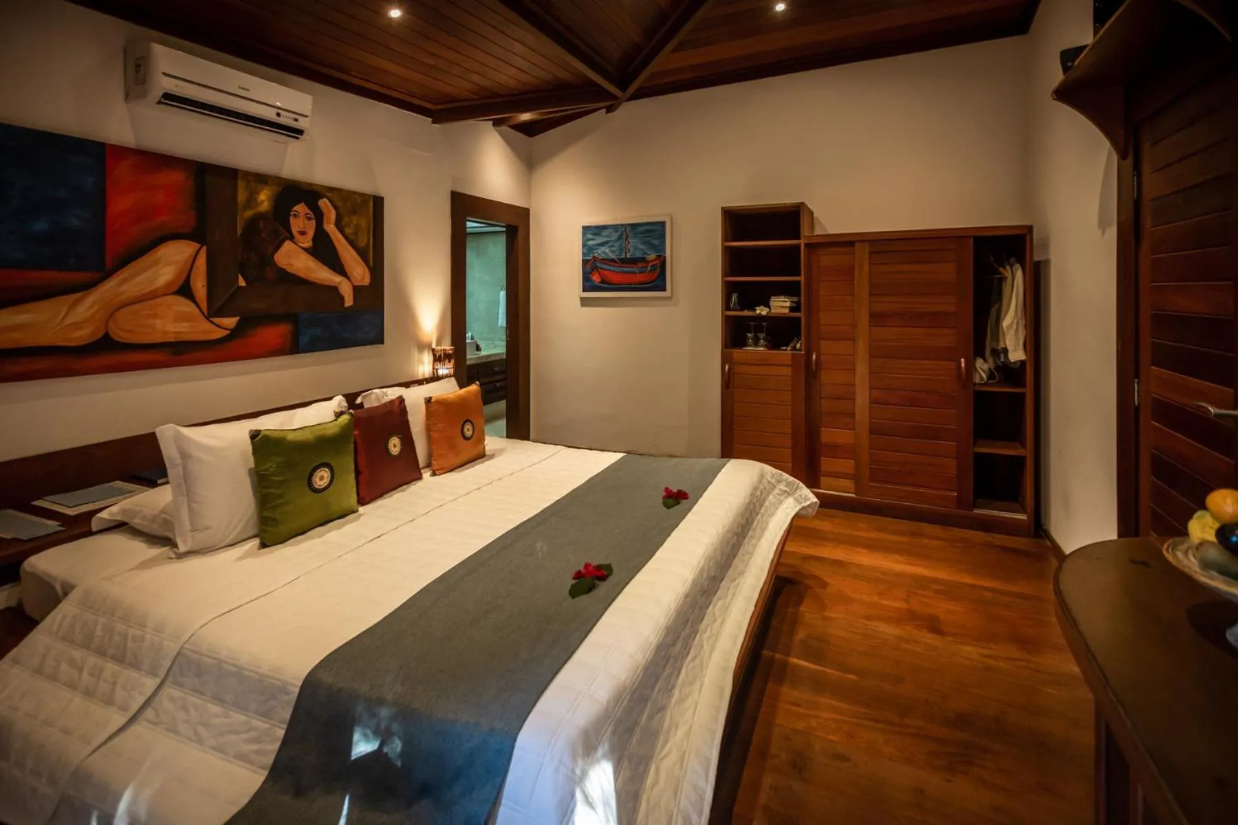 Bed in Sombra e Água Fresca Floresta