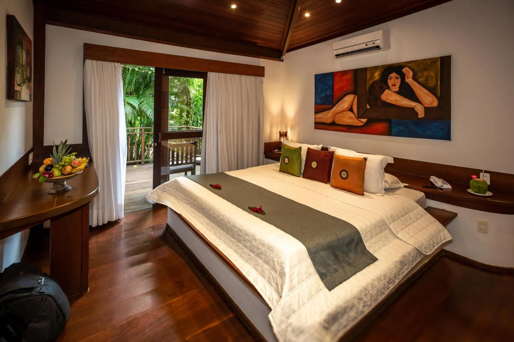 Bed in Sombra e Água Fresca Floresta