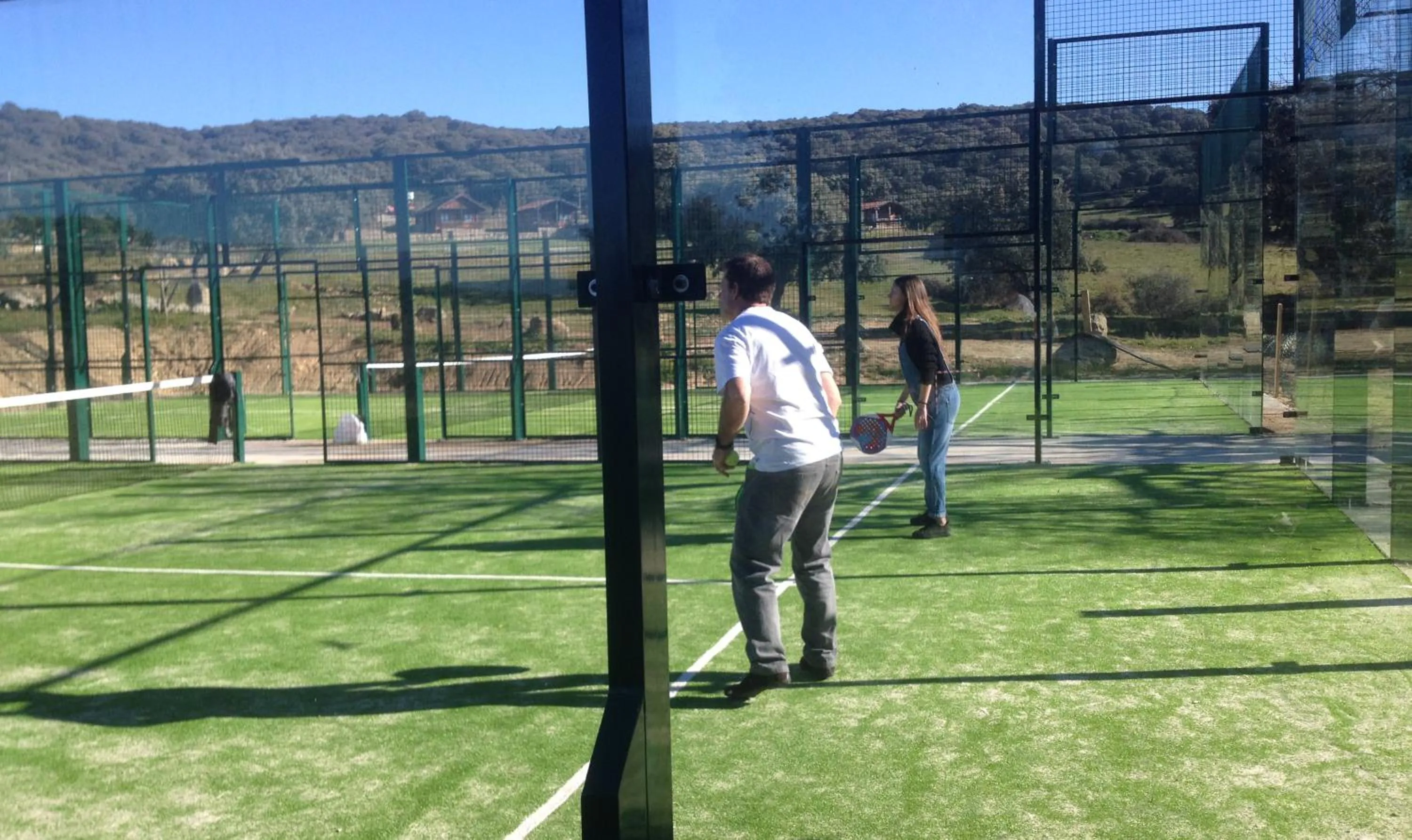 Tennis court in Complejo Rural Los Jarales