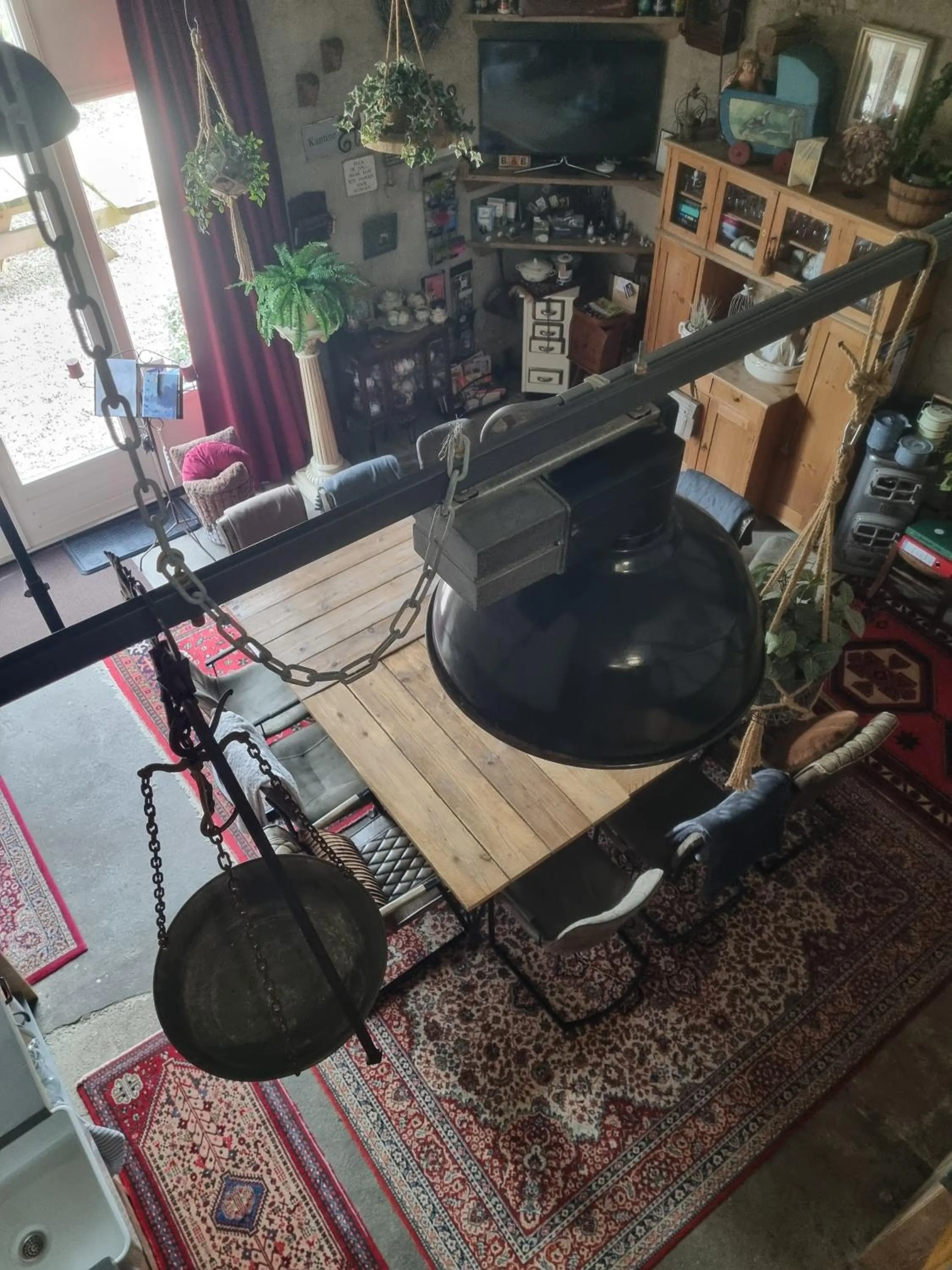 Communal lounge/ TV room in Bed & Breakfast aan de Beek