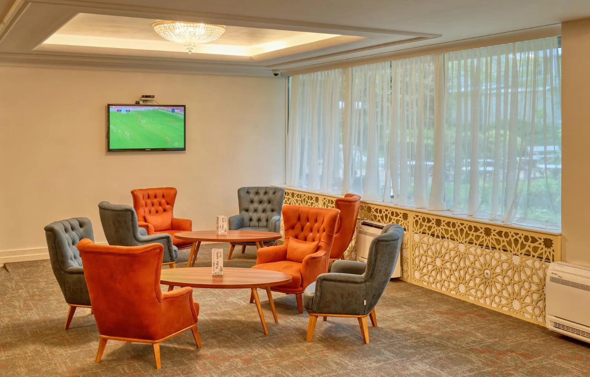 Lobby or reception in Augusta SPA Hotel