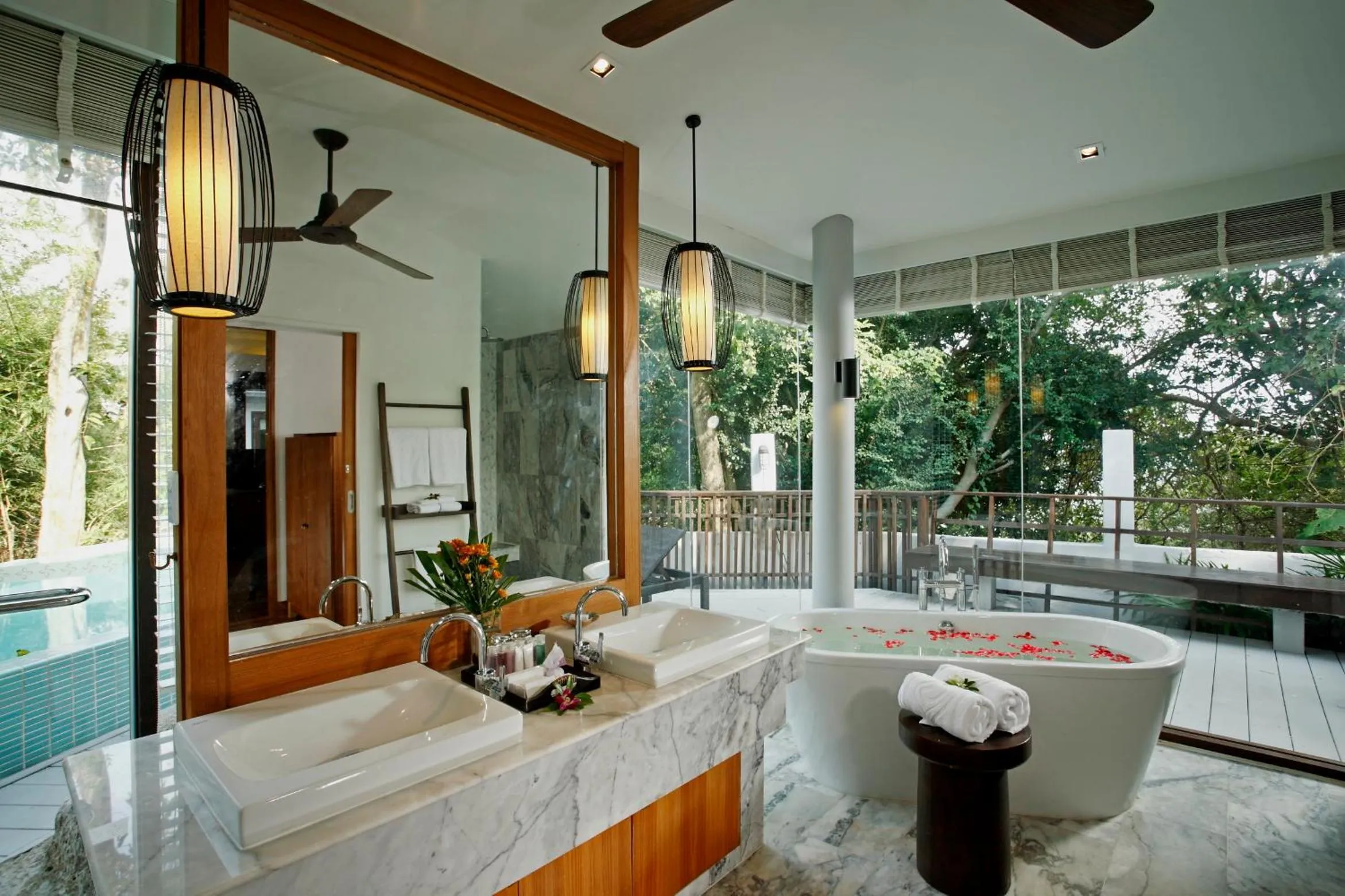 Bathroom in Centara Villas Samui - SHA Plus