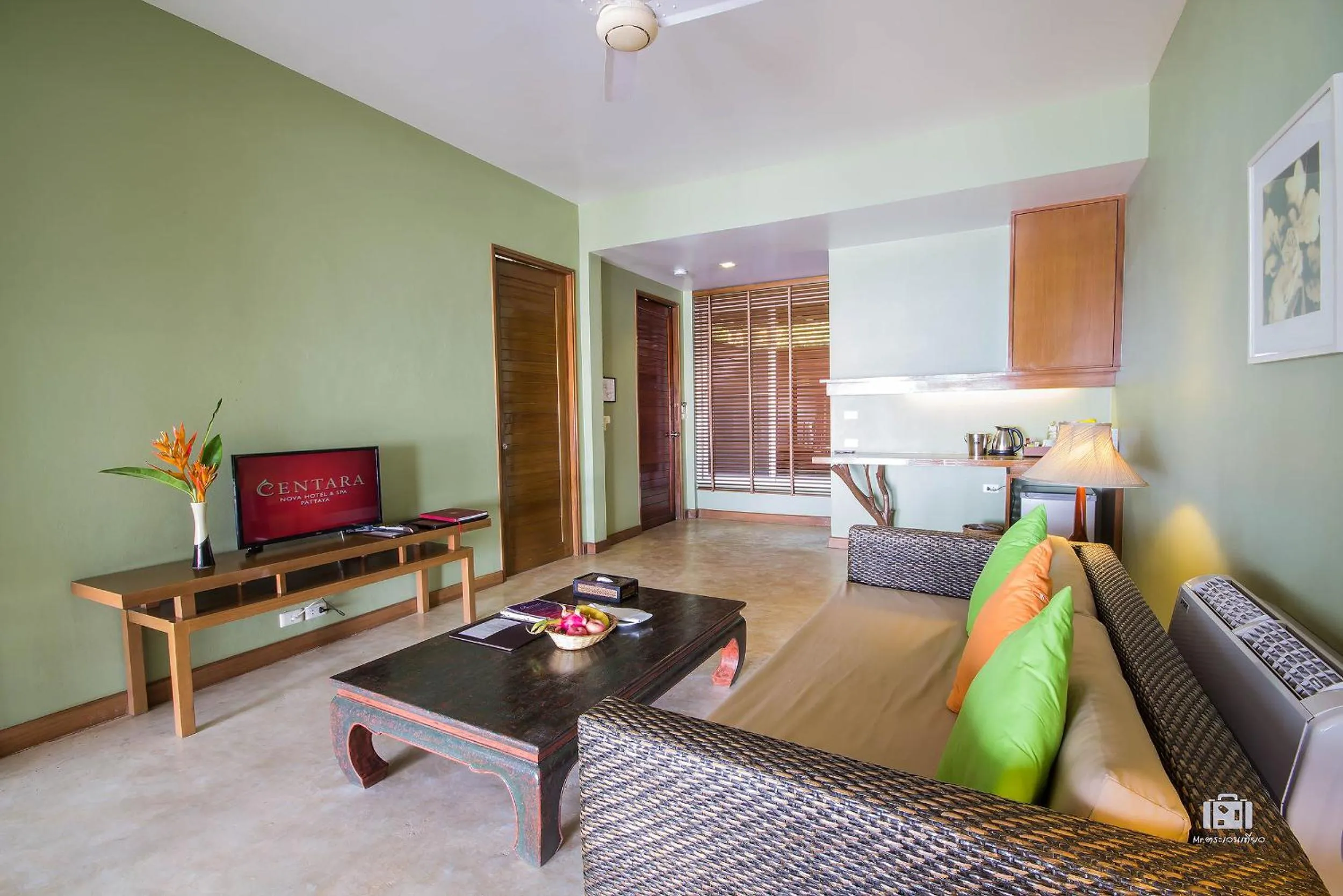 Living room in Centara Chaan Talay Resort And Villas Trat