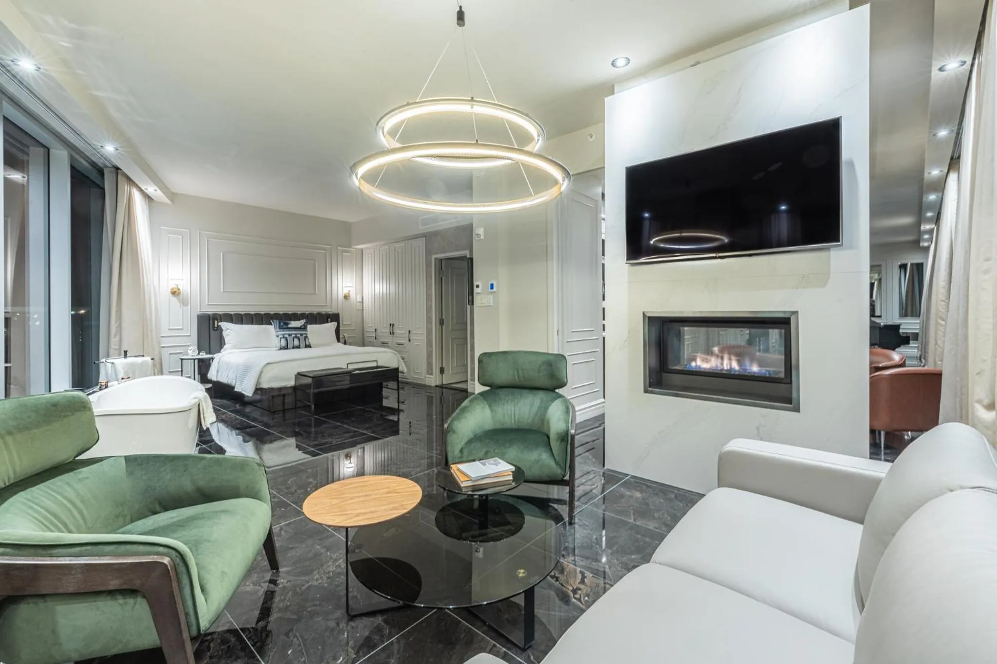 Photo of the whole room in Le Capitole Hotel