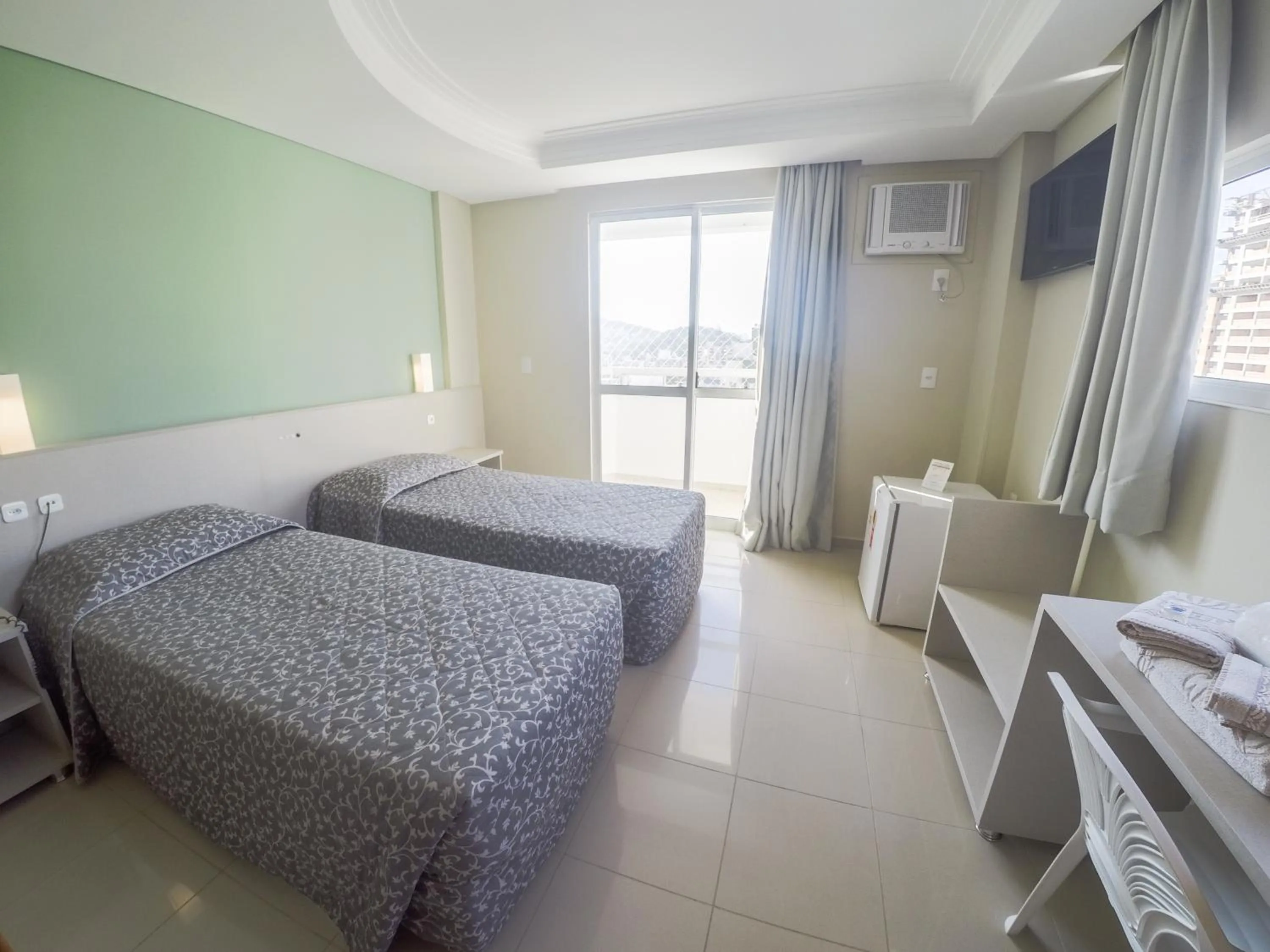 Bed in Hotel Vieiras