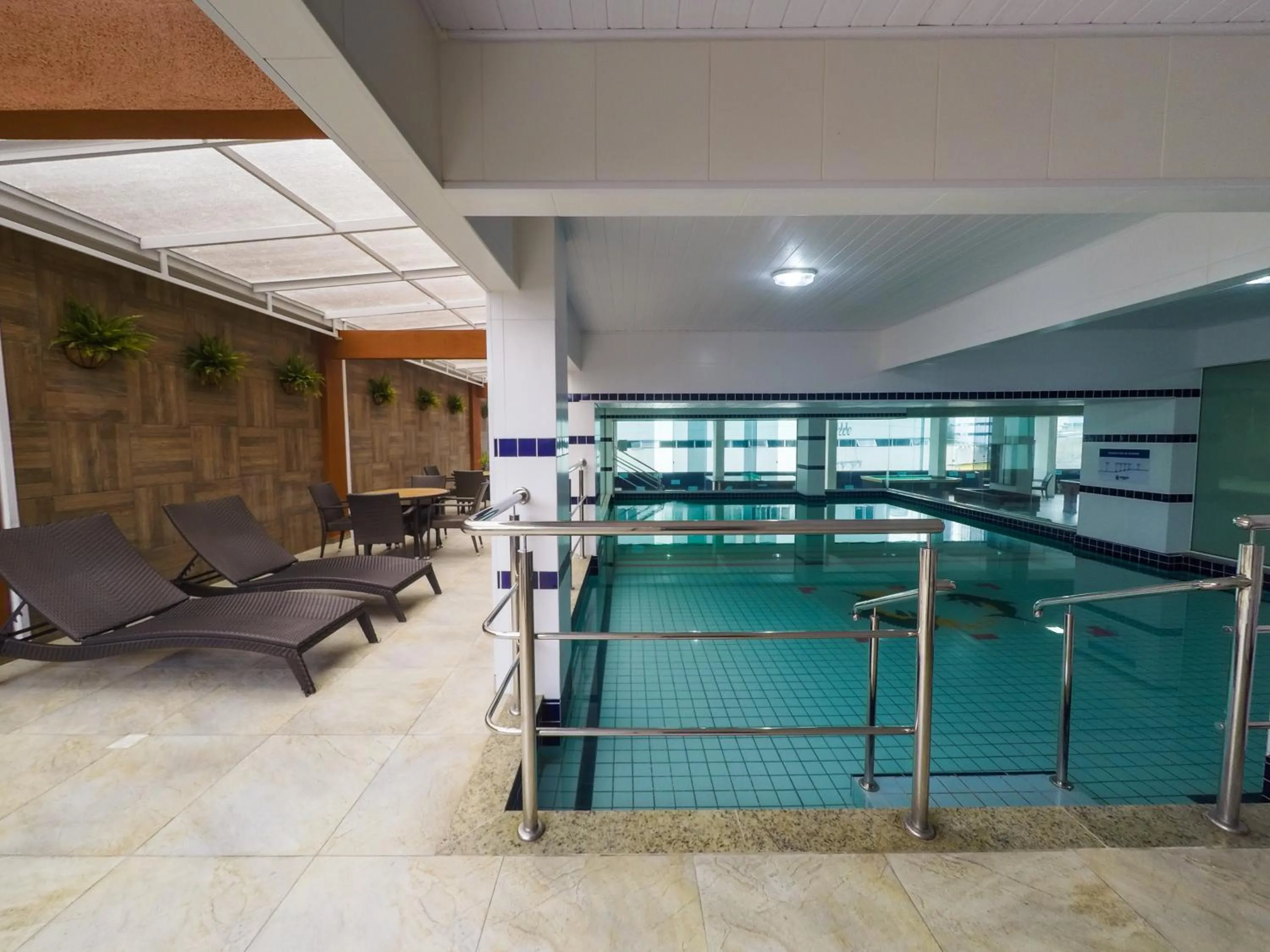 Pool view in Hotel Vieiras