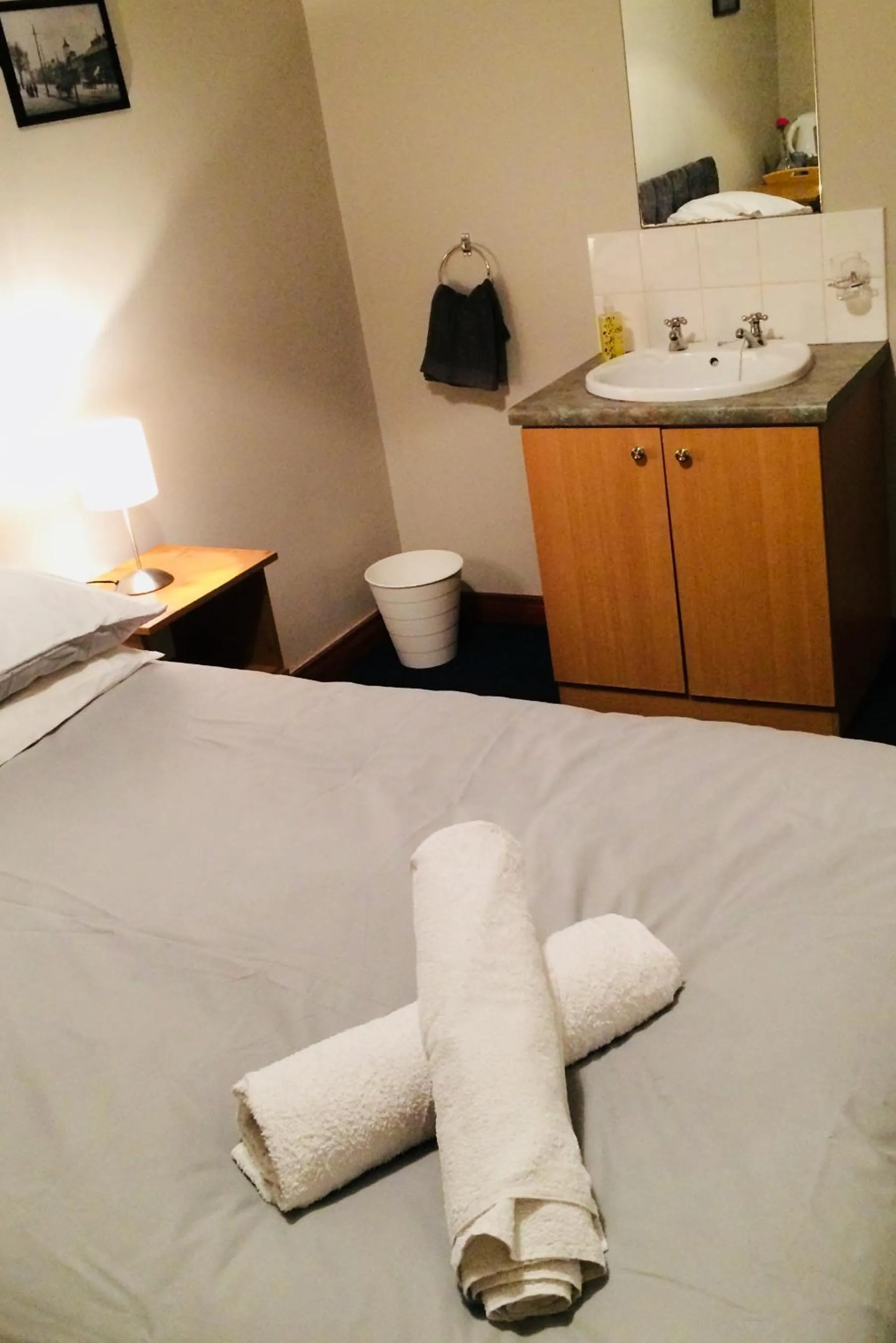 Bed in Lwr Ormeau Guest House