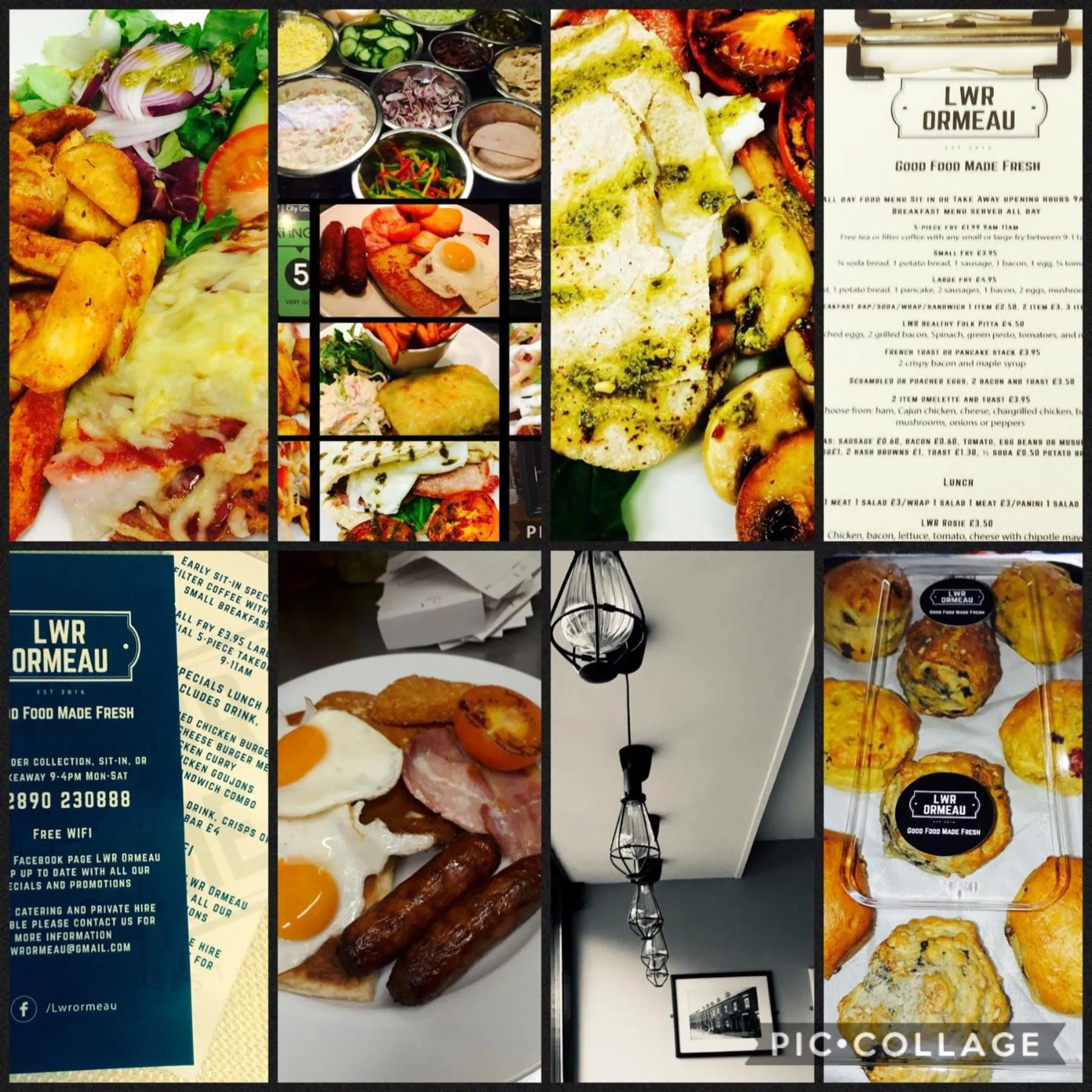 Restaurant/places to eat in Lwr Ormeau Guest House