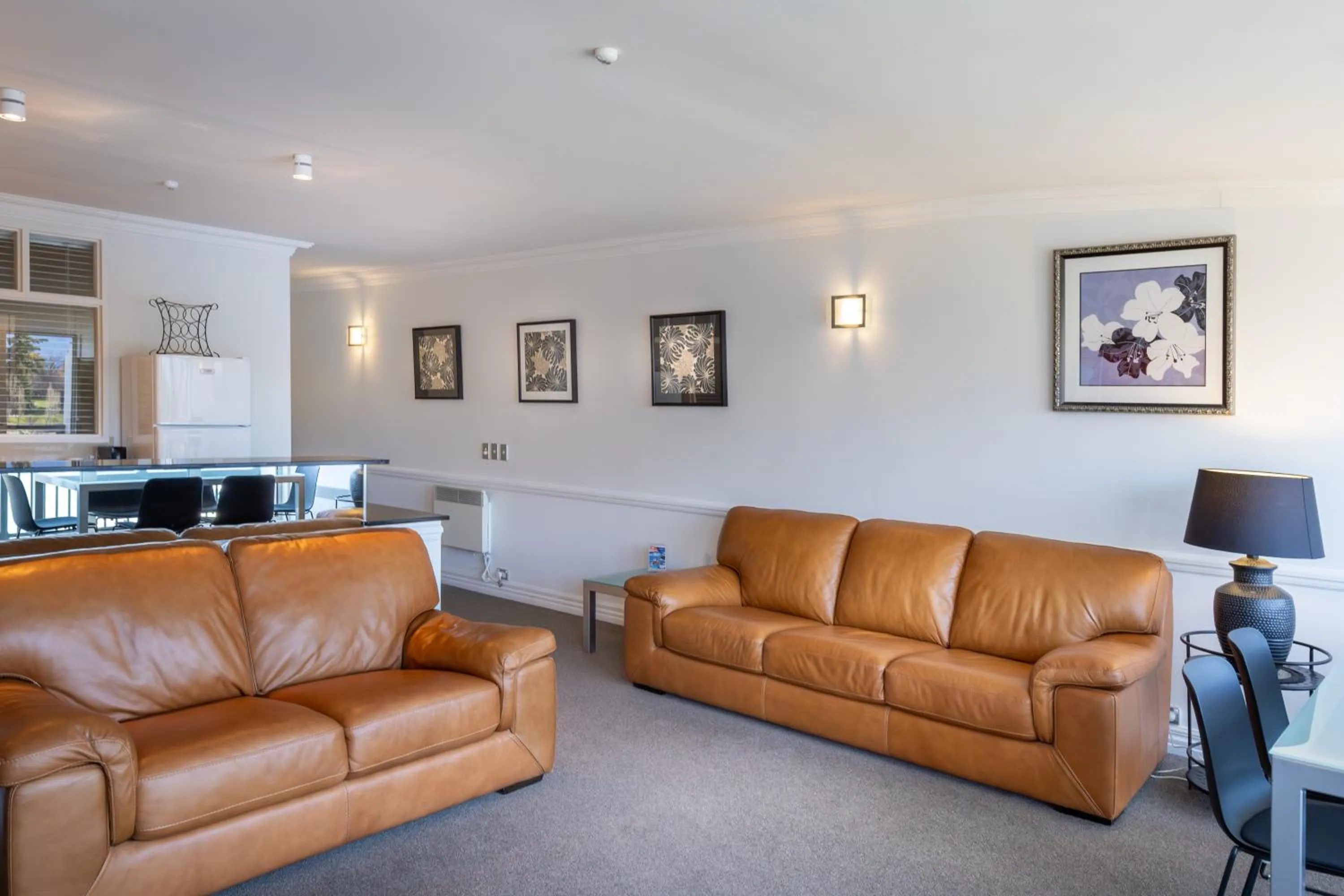 Living room in The Waterfront