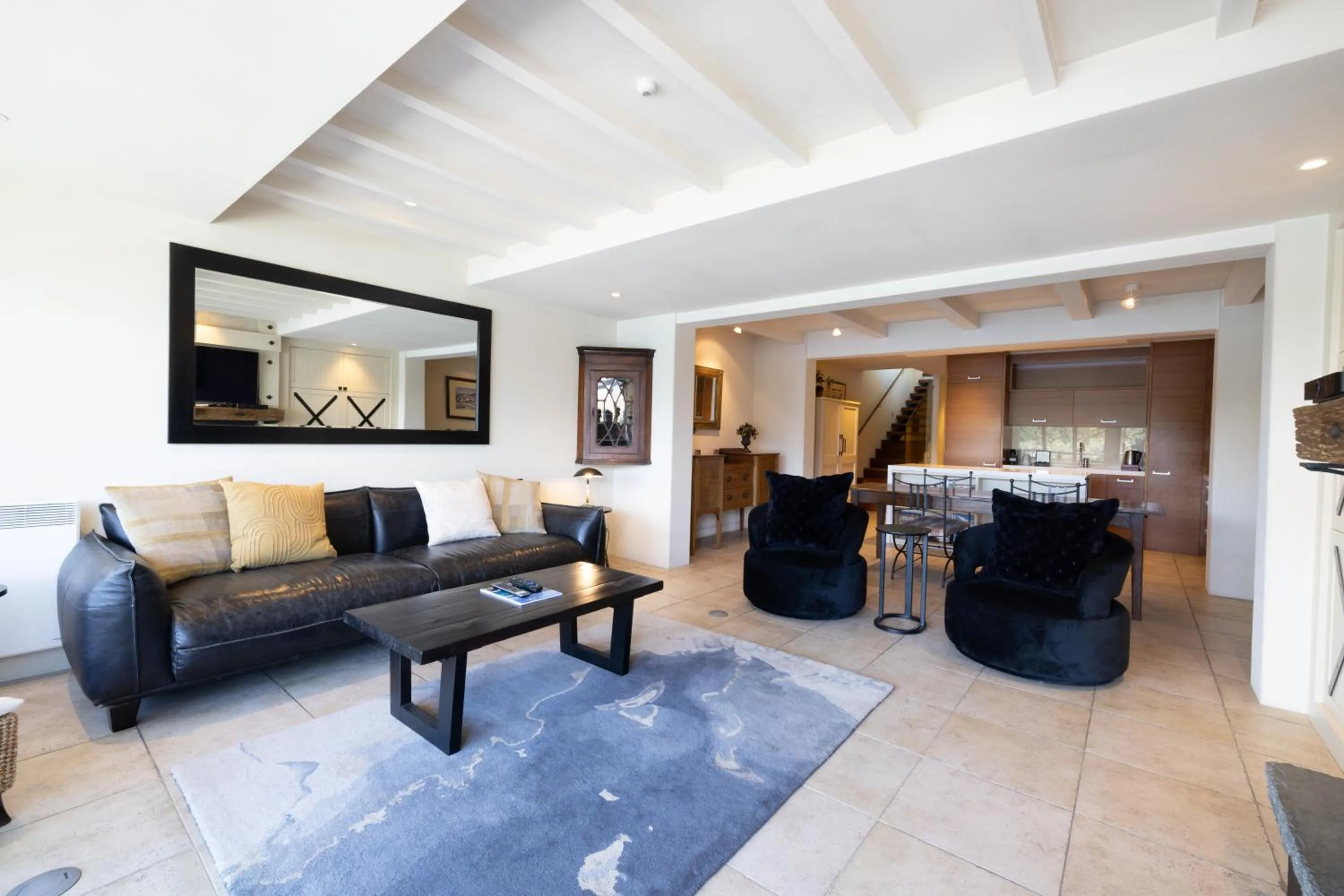 Living room in The Waterfront