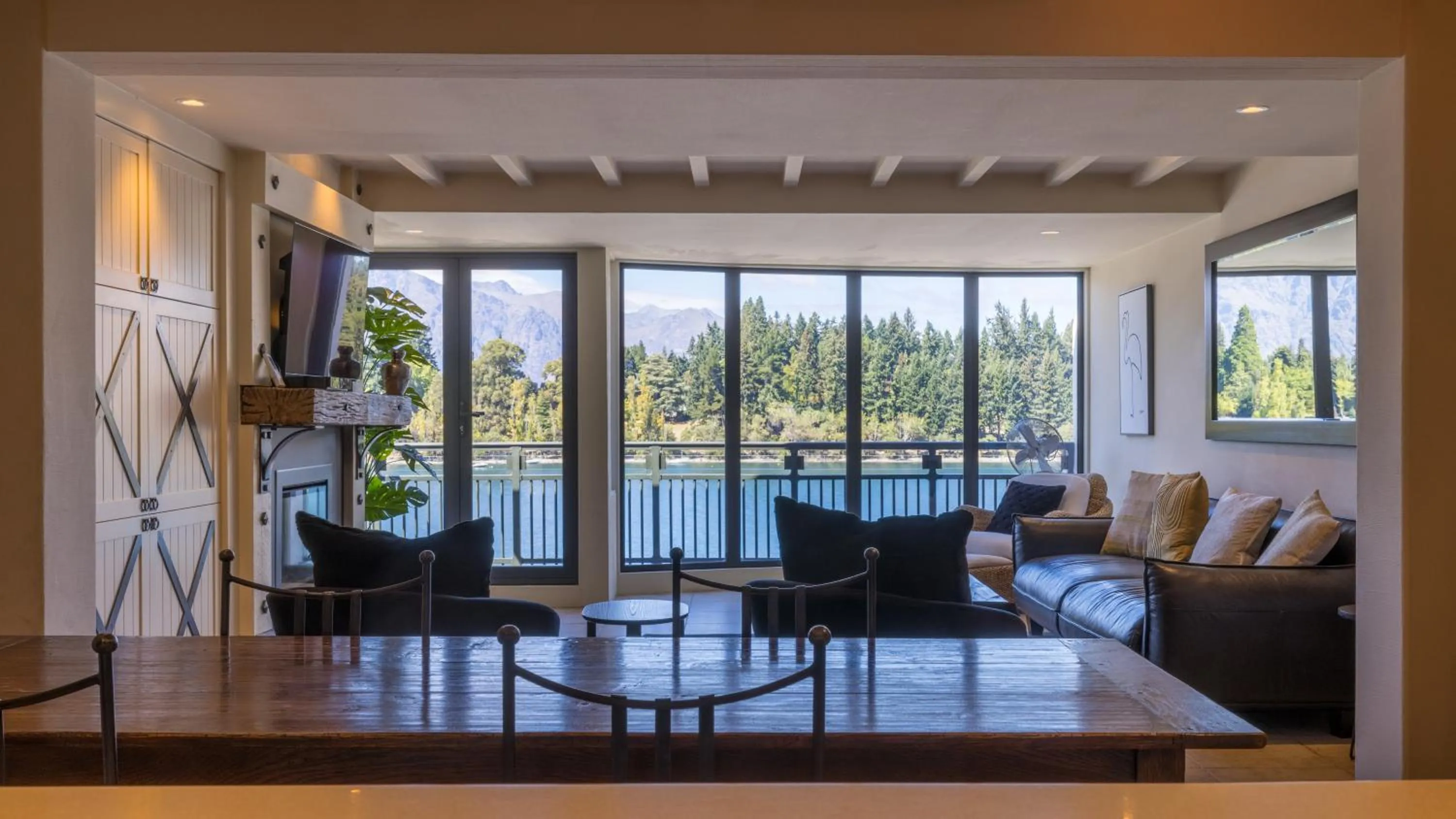 Dining area in The Waterfront