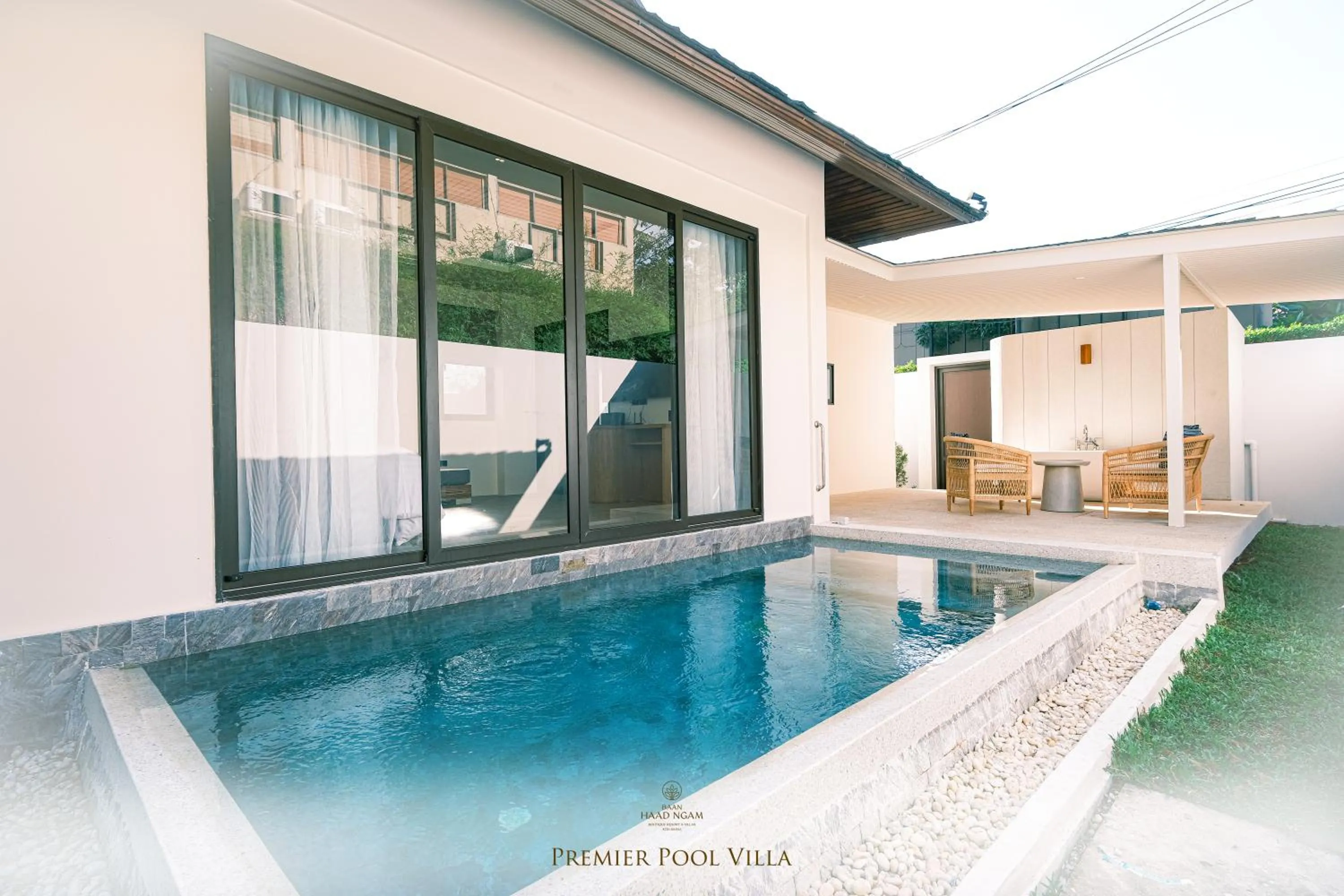 Patio in Baan Haad Ngam Boutique Resort