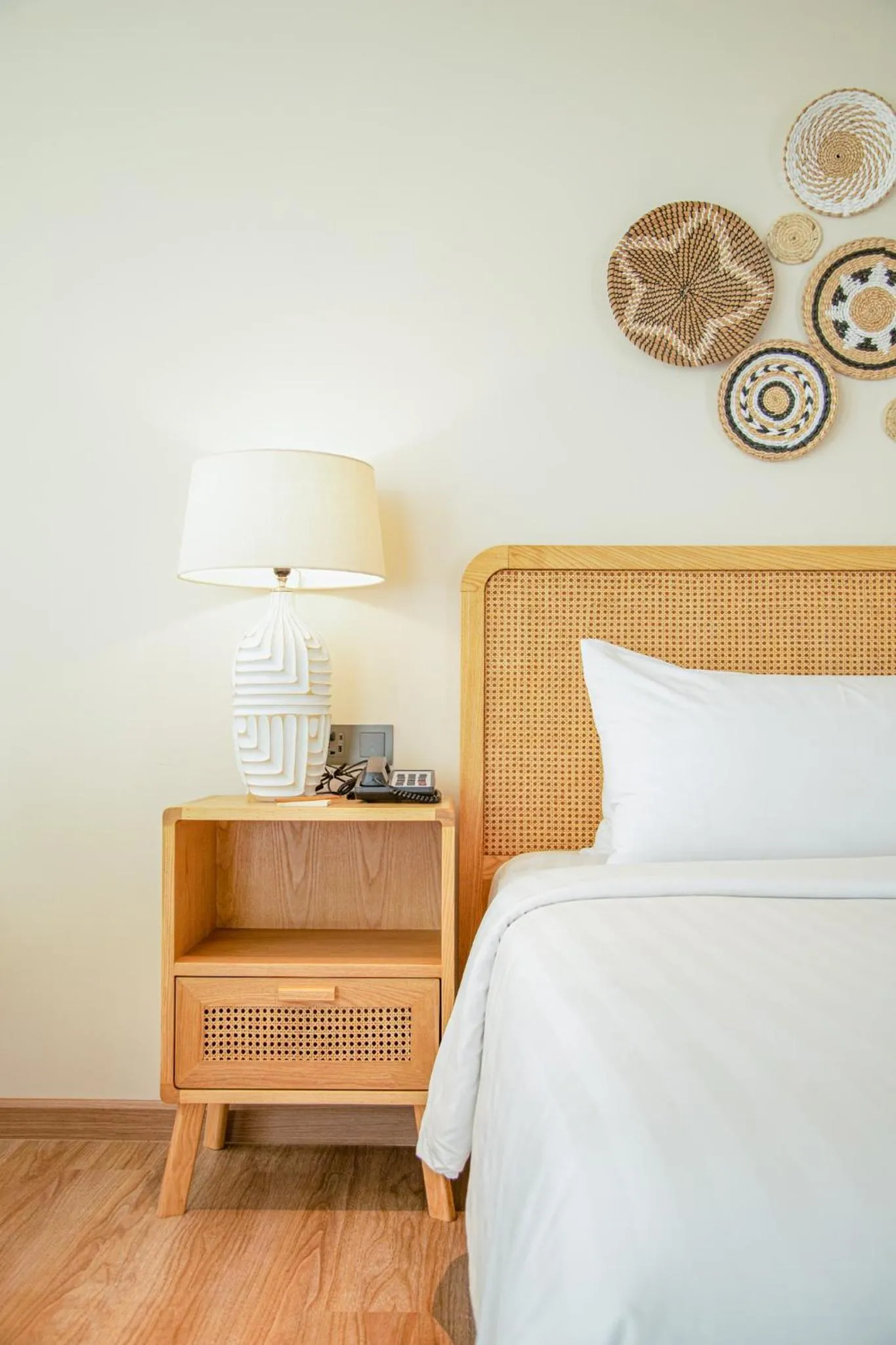 Bed in Baan Haad Ngam Boutique Resort