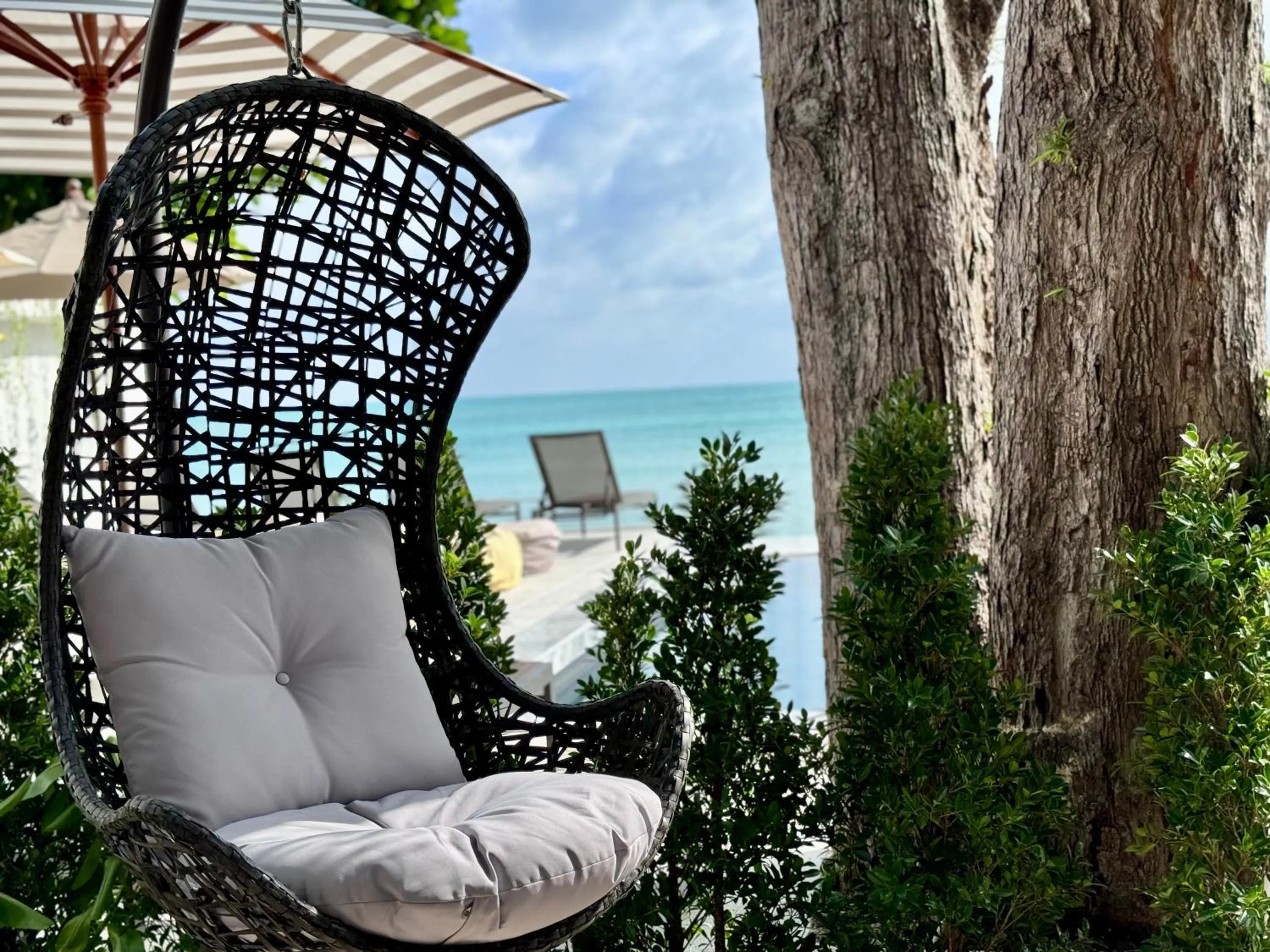 Balcony/Terrace in Baan Haad Ngam Boutique Resort