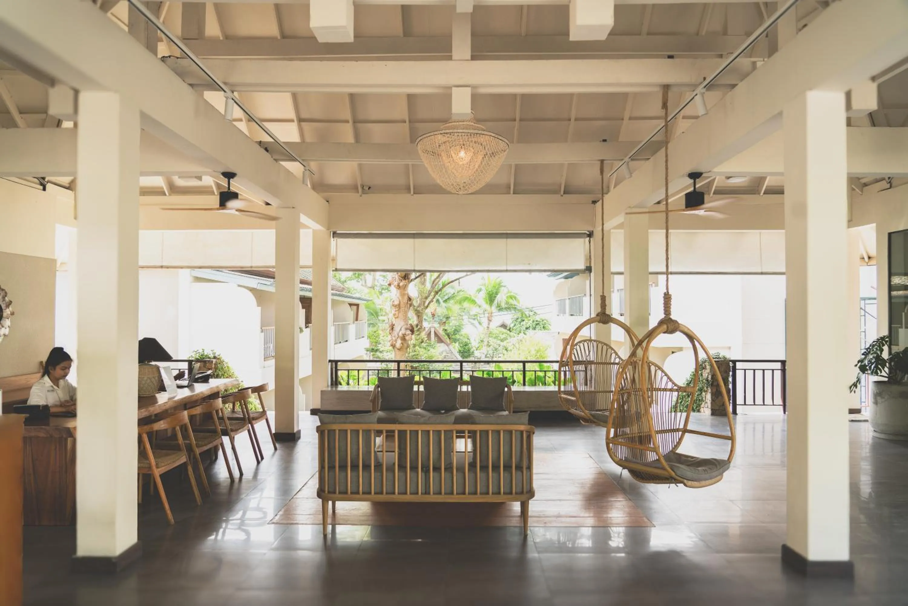 Lobby or reception in Baan Haad Ngam Boutique Resort