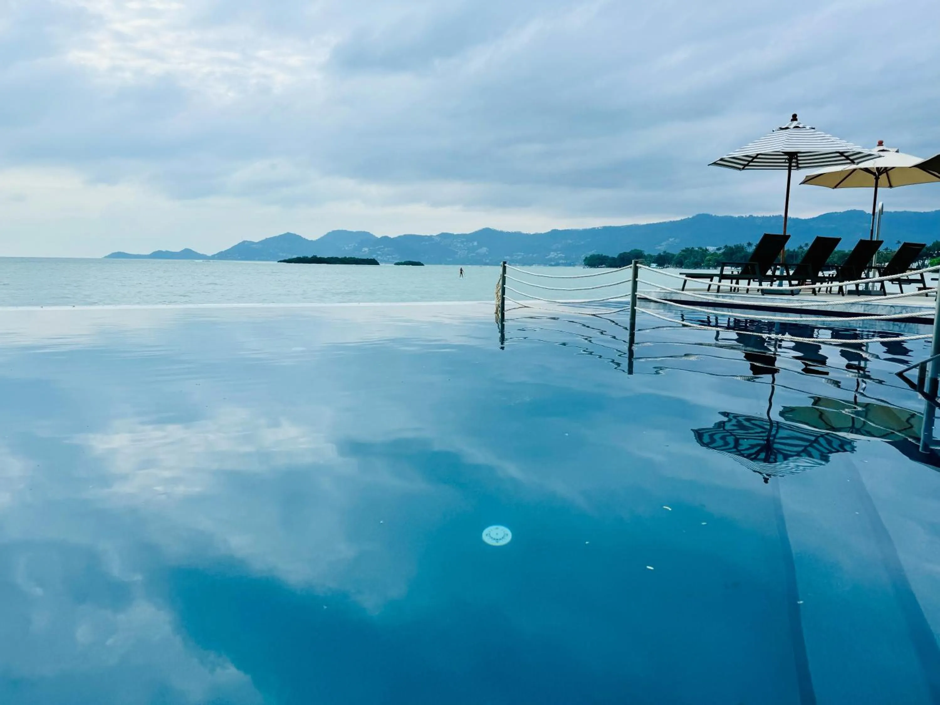 Pool view in Baan Haad Ngam Boutique Resort