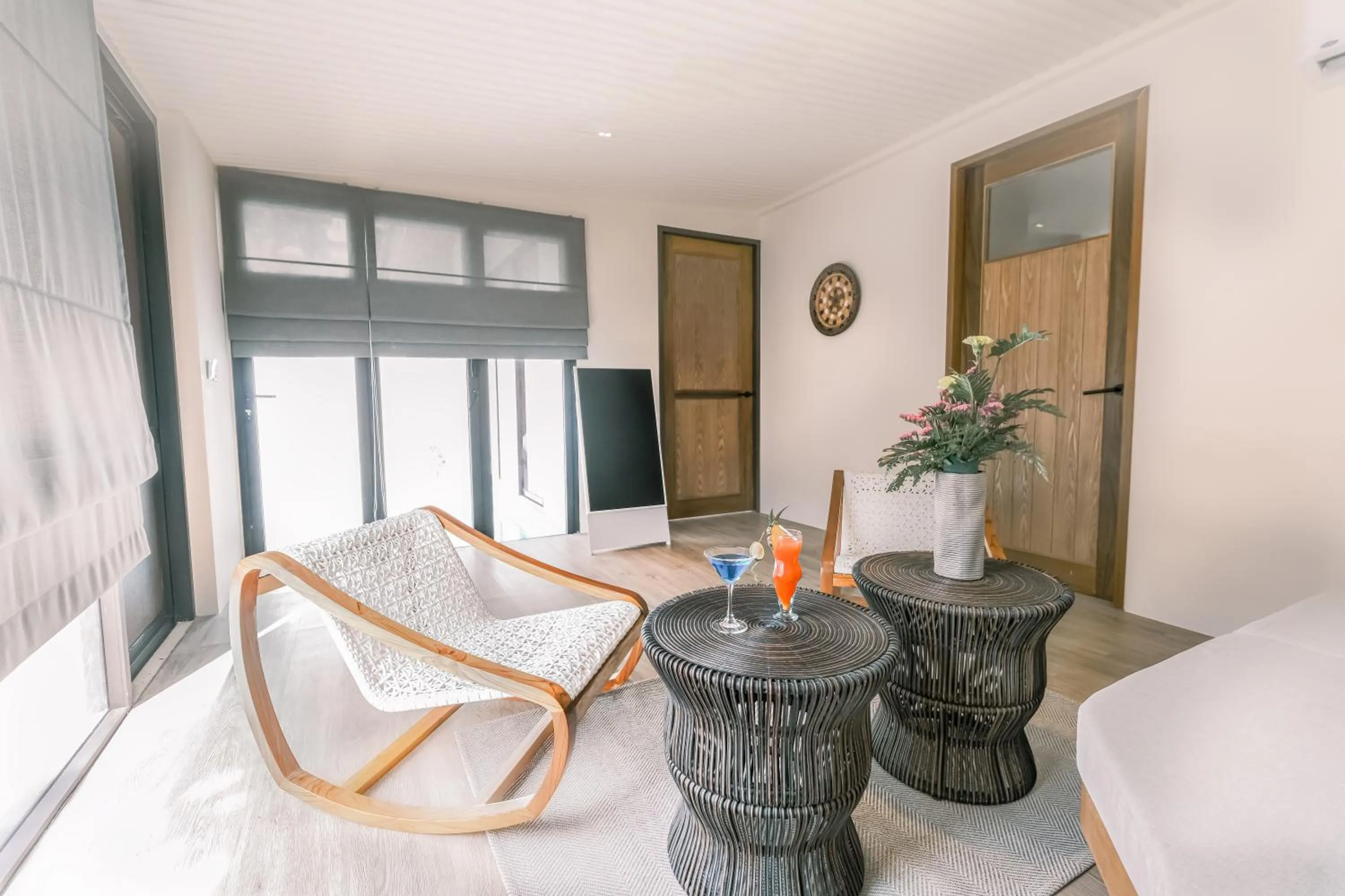 Seating area in Baan Haad Ngam Boutique Resort