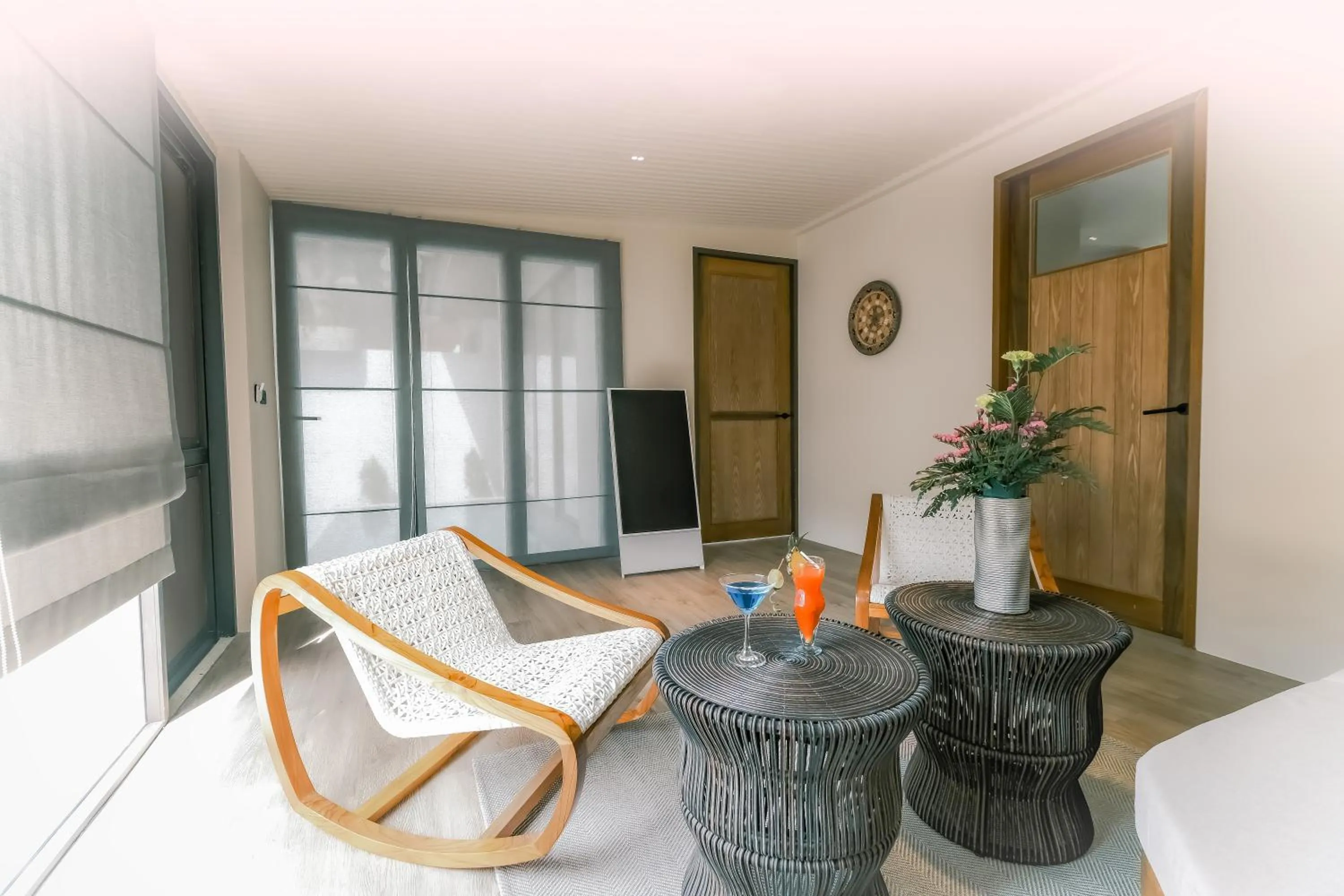 Seating area in Baan Haad Ngam Boutique Resort