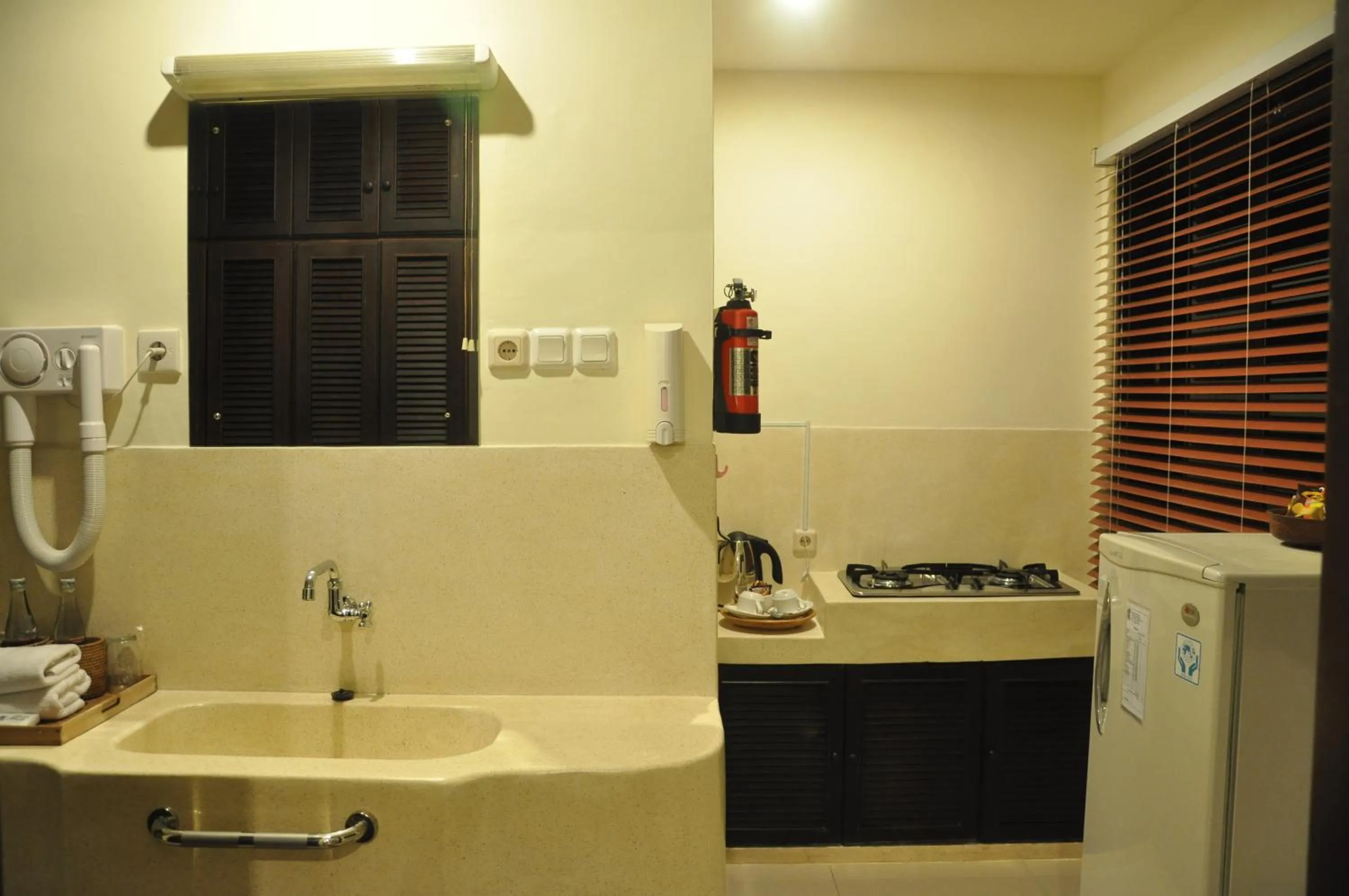 Kitchen or kitchenette in Putu Bali Villa & Spa