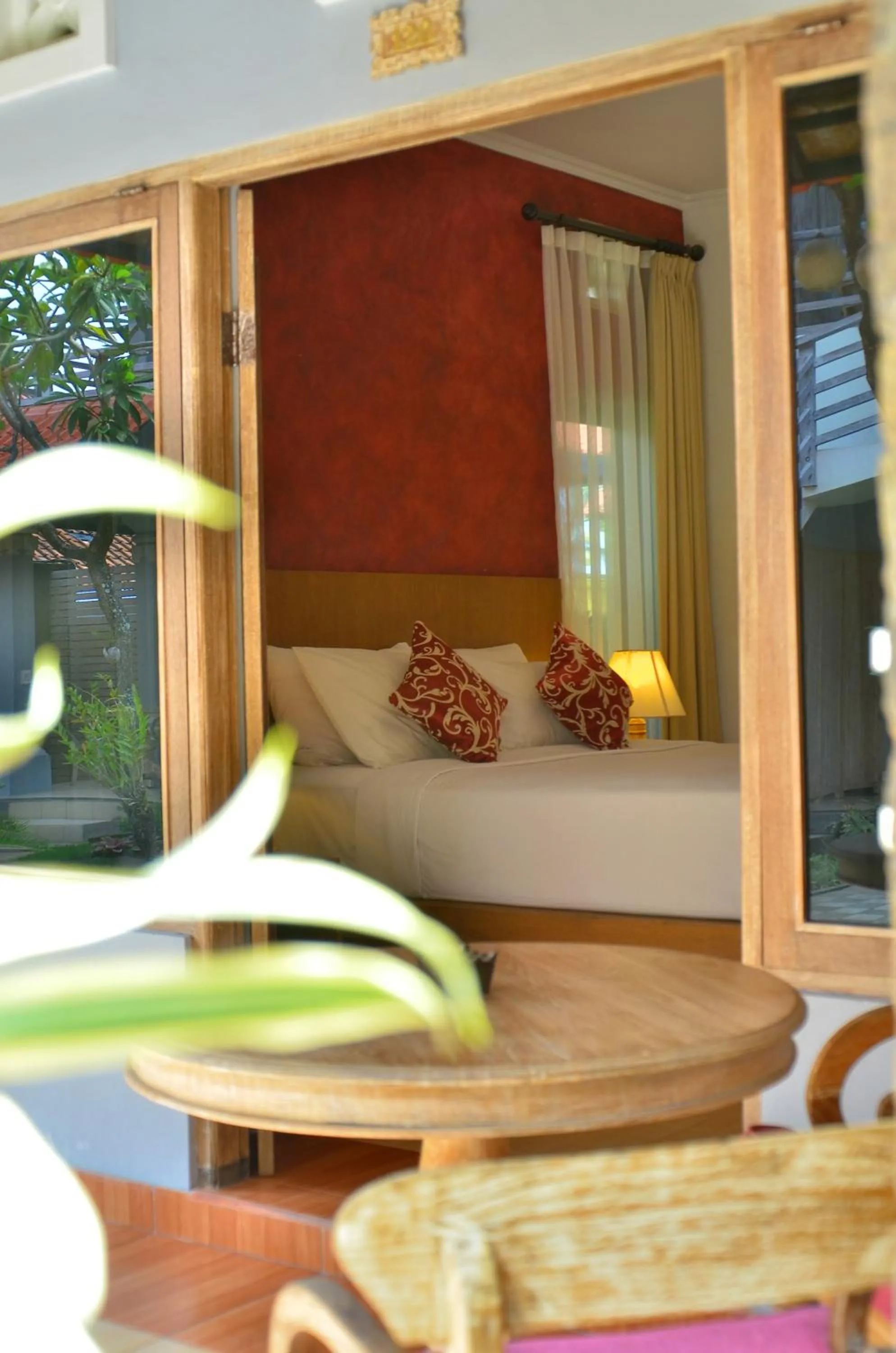 Bed in Puri Sading Hotel