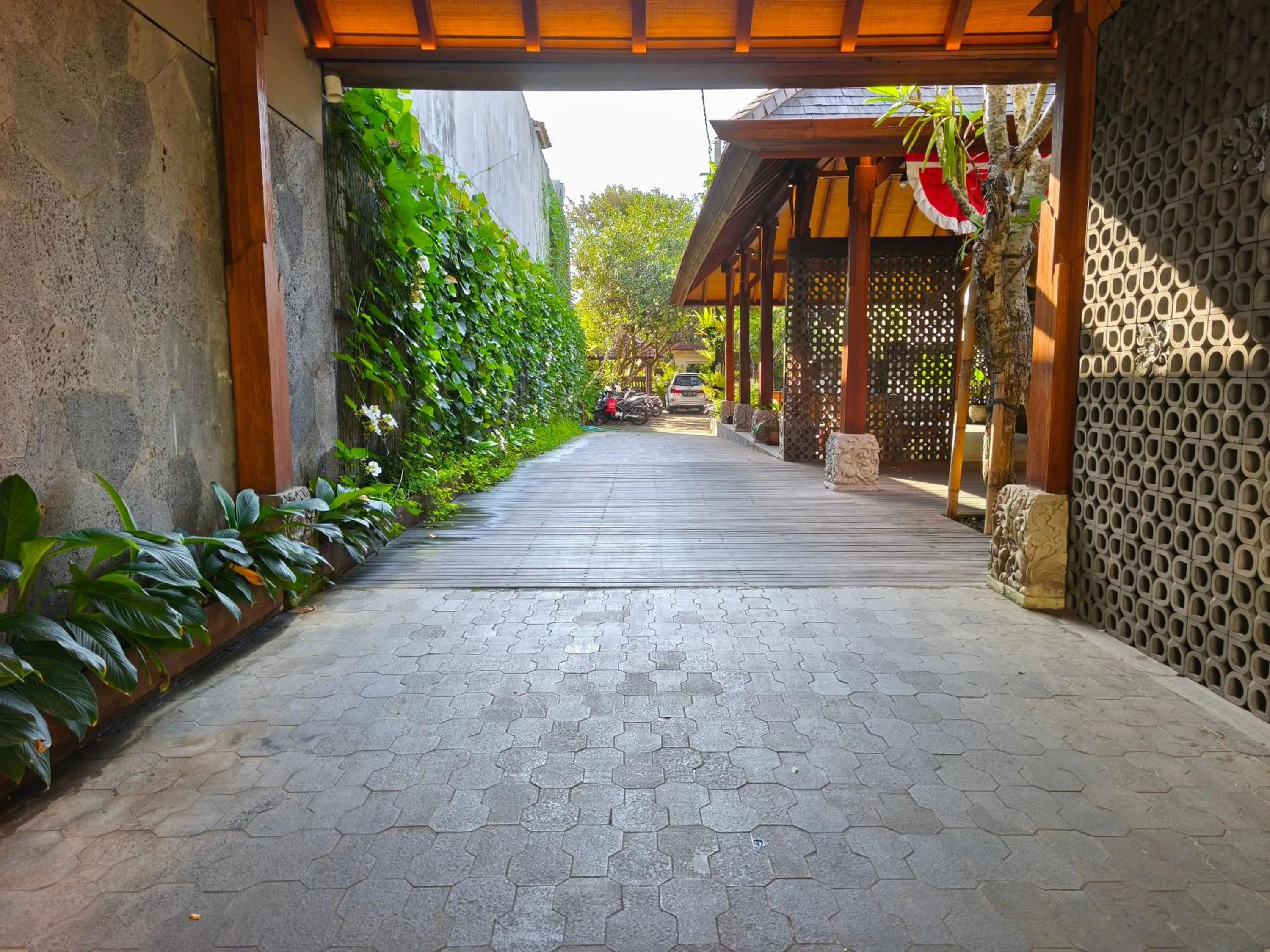 Property building in Yulia Village Inn Ubud