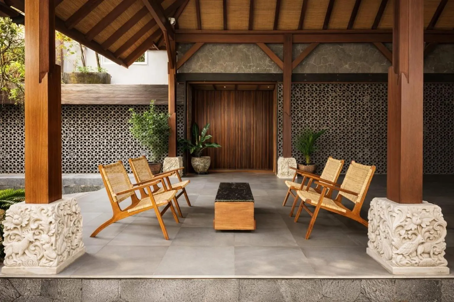 Lobby or reception in Yulia Village Inn Ubud