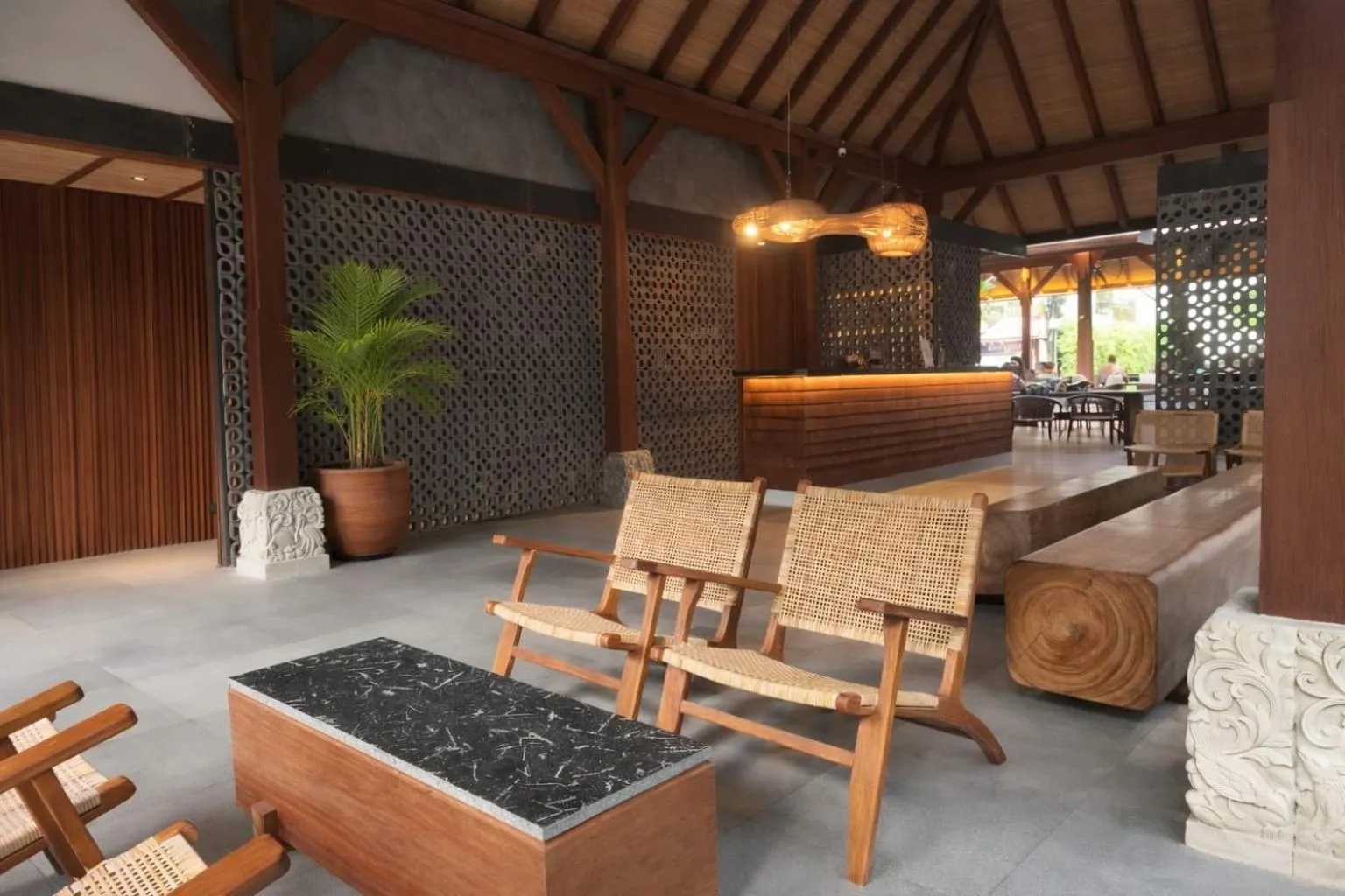 Lobby or reception in Yulia Village Inn Ubud