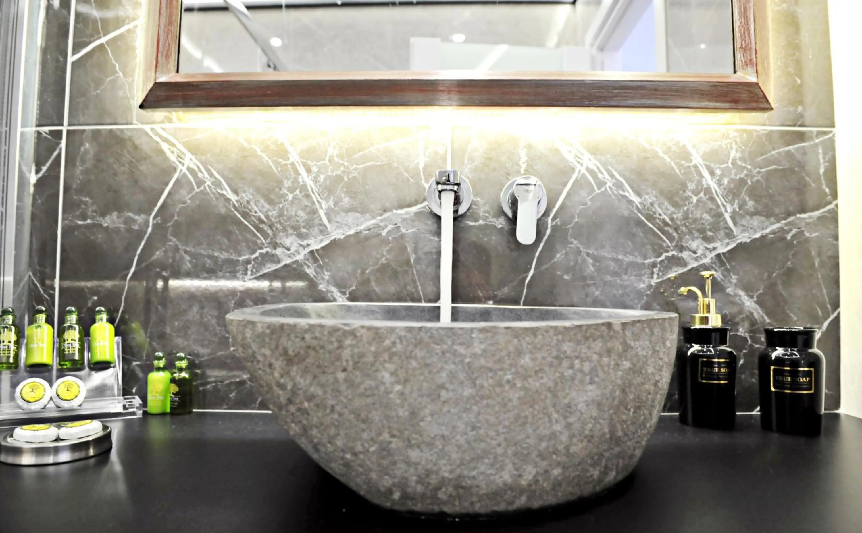 Bathroom in The Athenians Modern Apartments