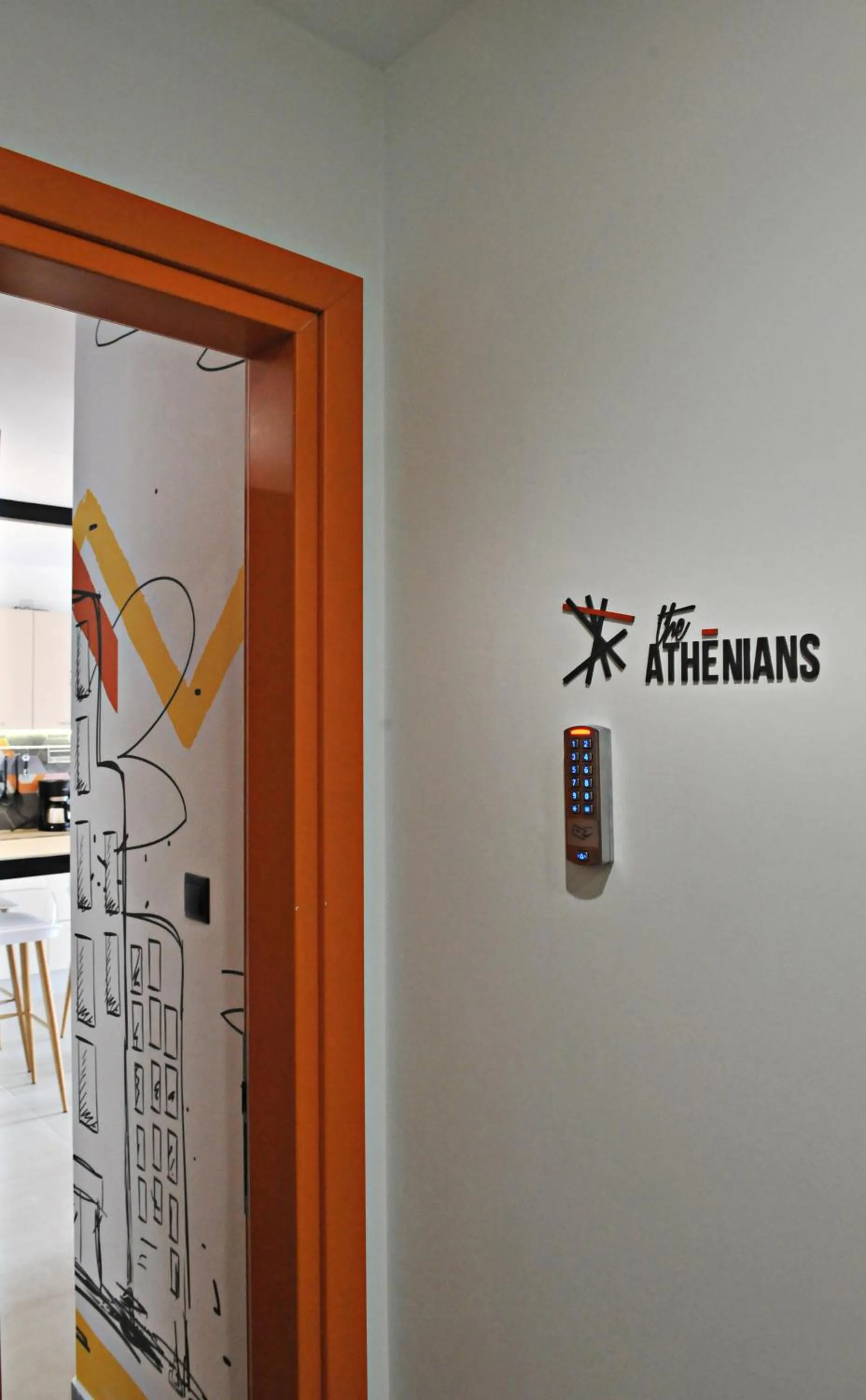 Facade/entrance in The Athenians Modern Apartments