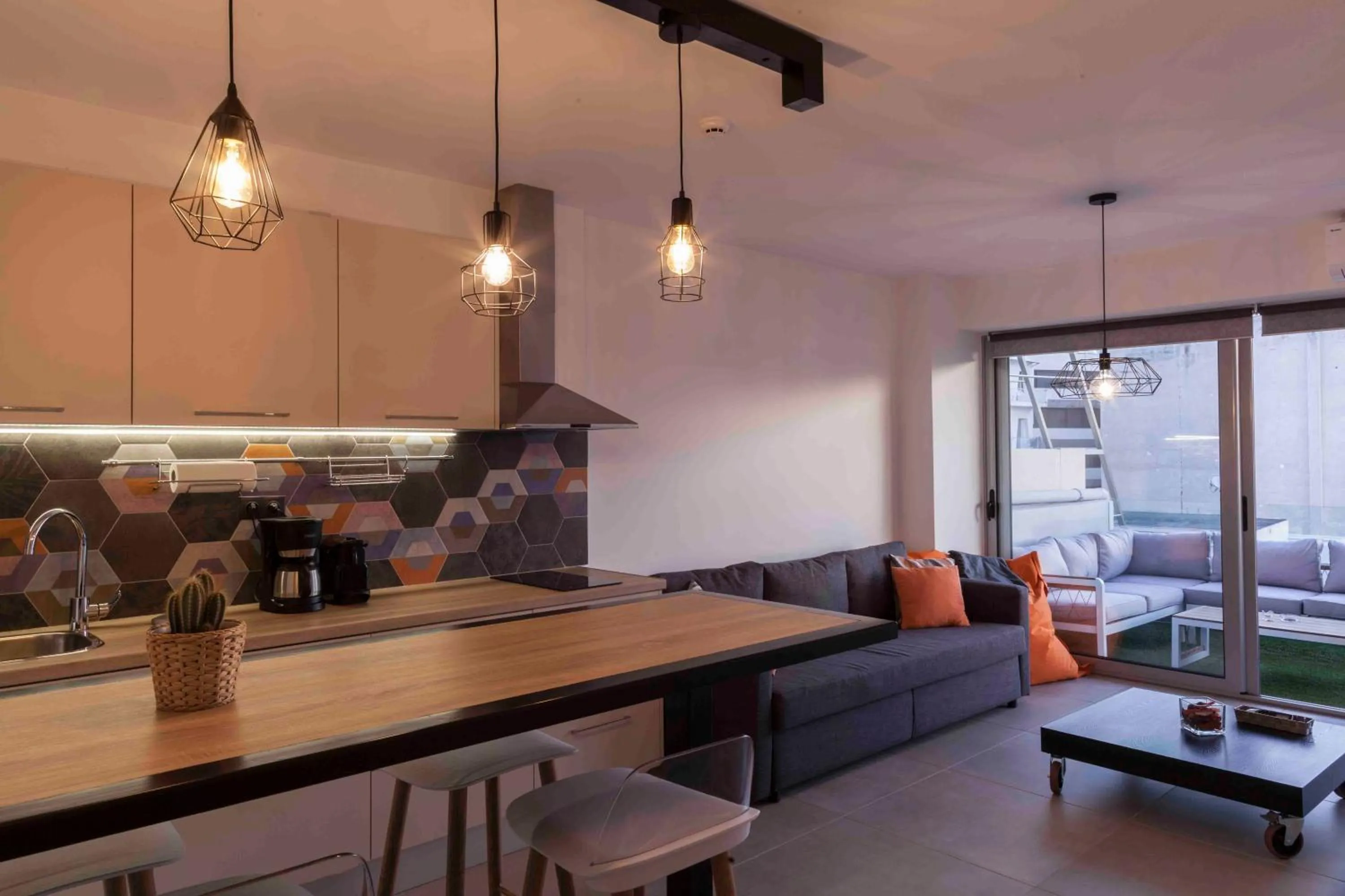 Kitchen or kitchenette in The Athenians Modern Apartments