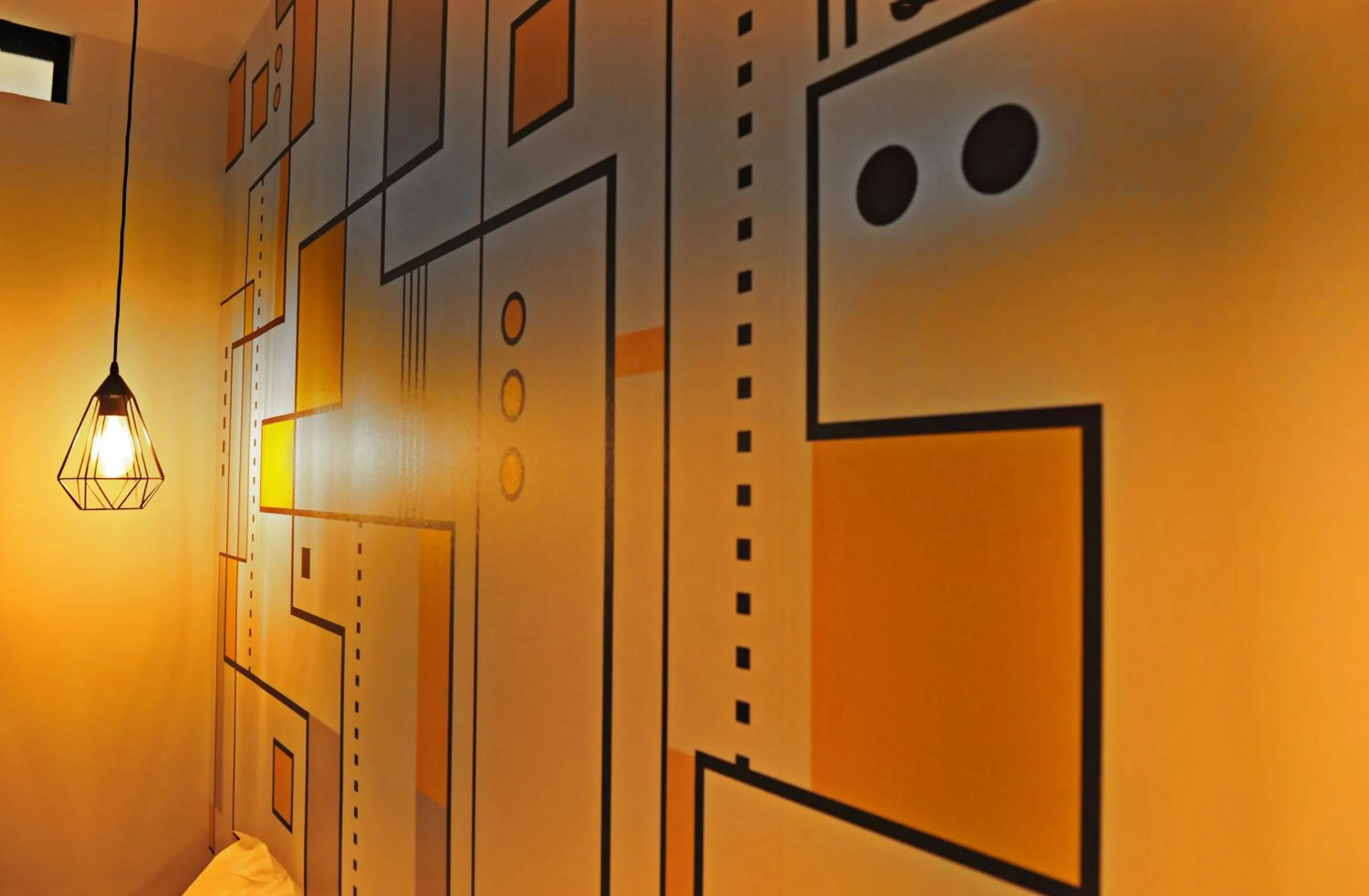 Bedroom in The Athenians Modern Apartments